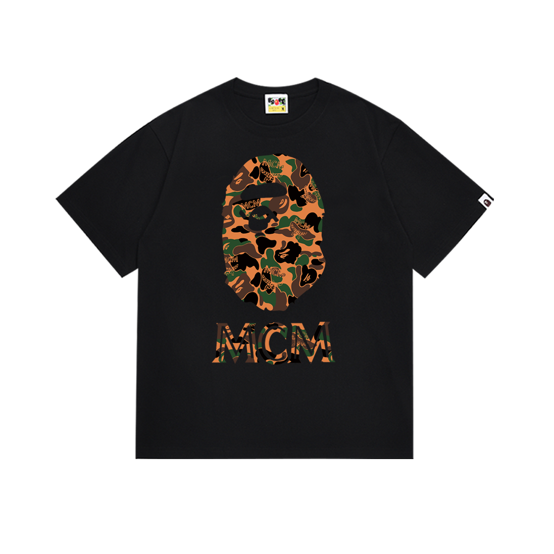 Bape T-shirt YL #234 Black/White