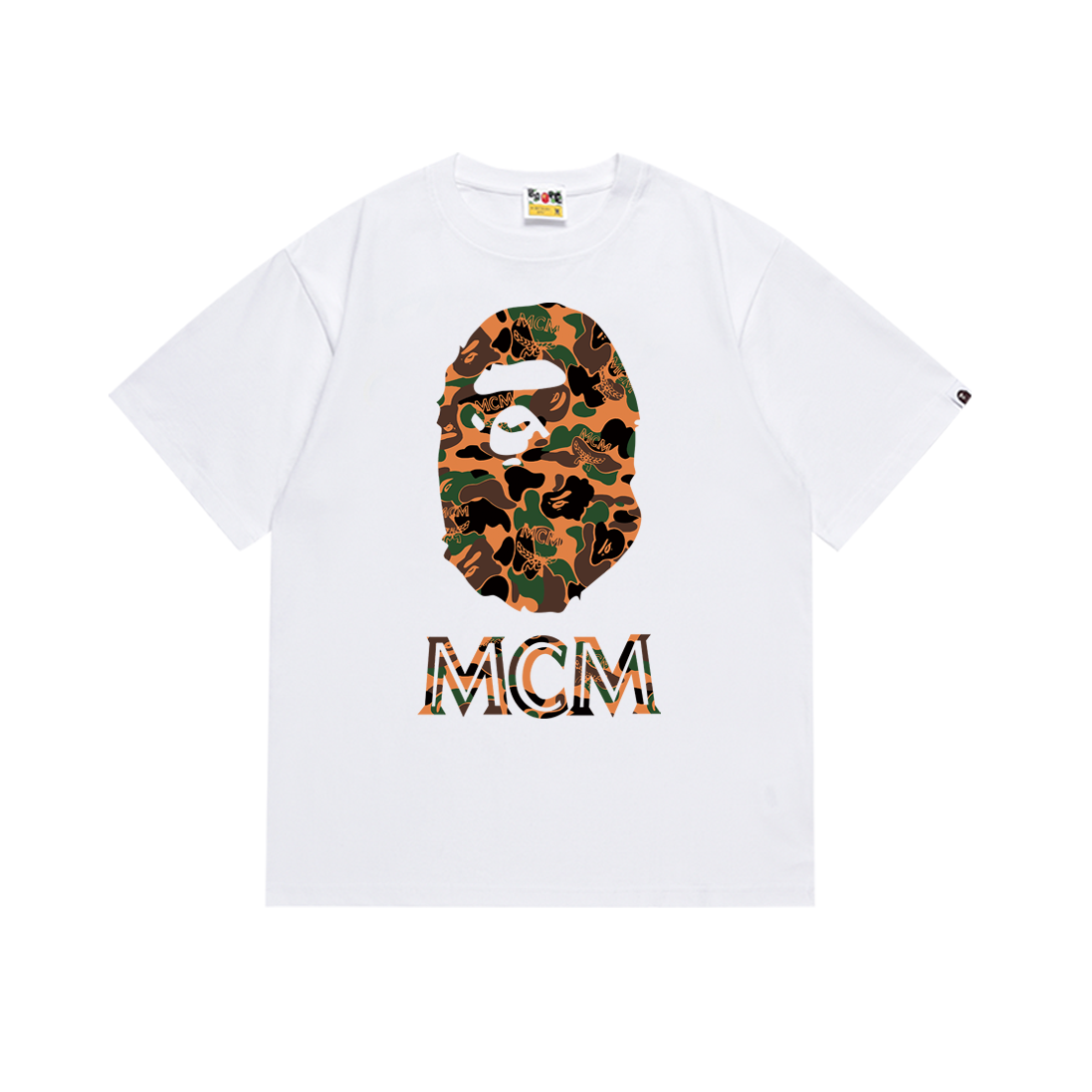 Bape T-shirt YL #234 Black/White