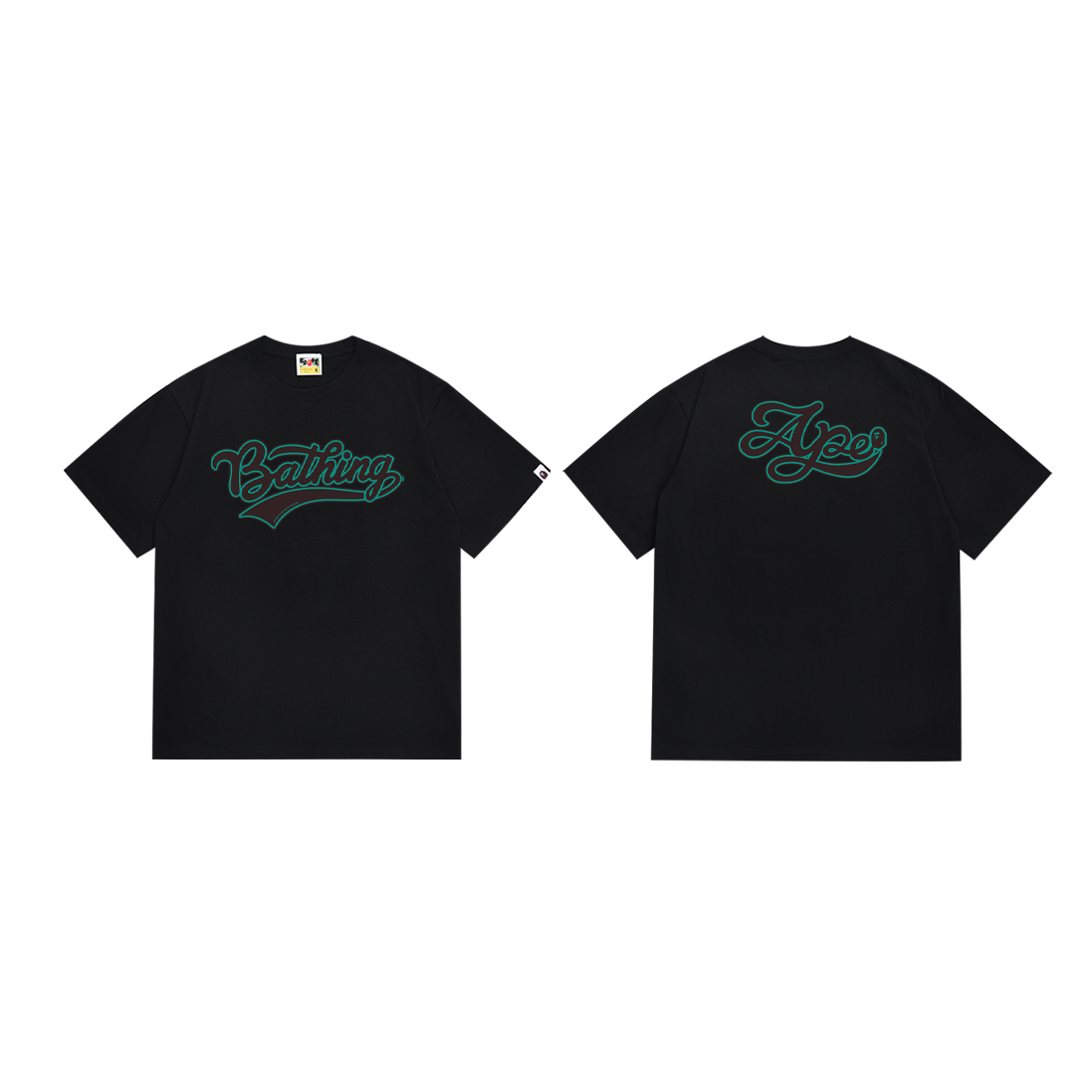 Bape T-shirt YL #235 Black/White