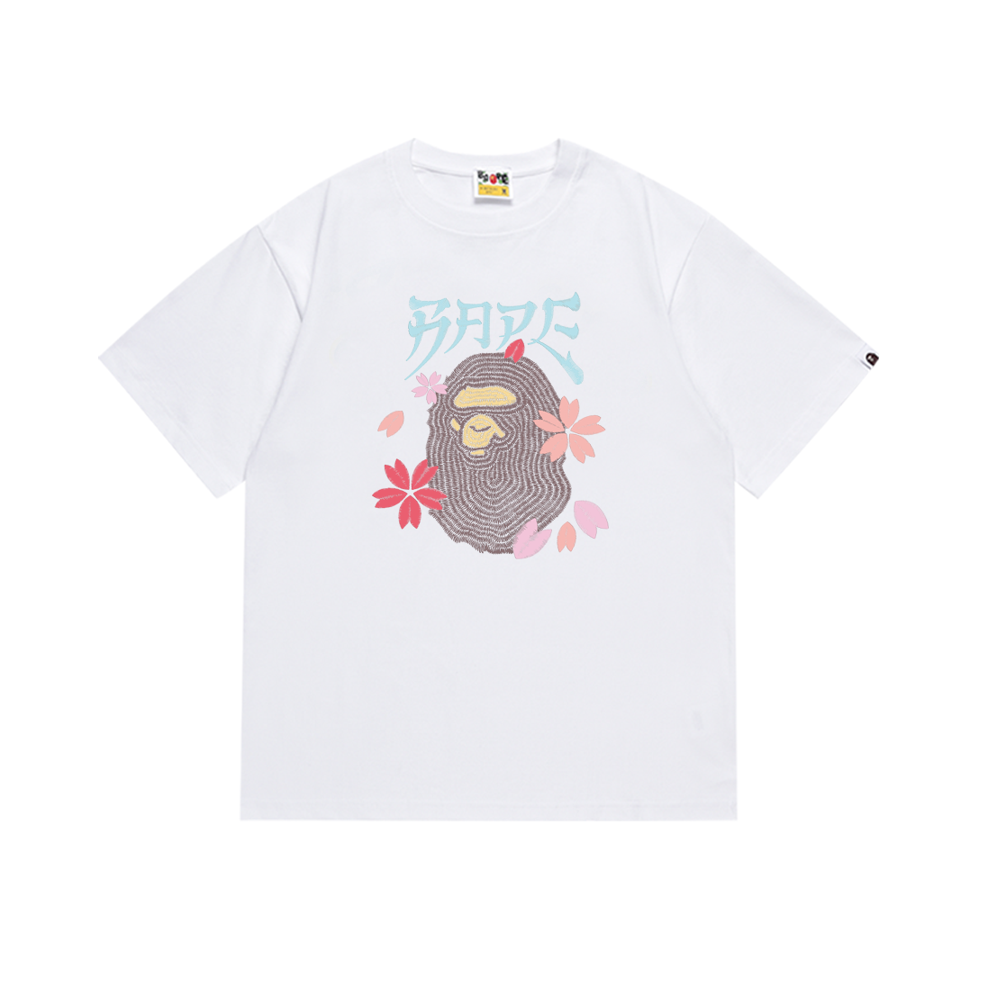 Bape T-shirt YL #236 Black/White