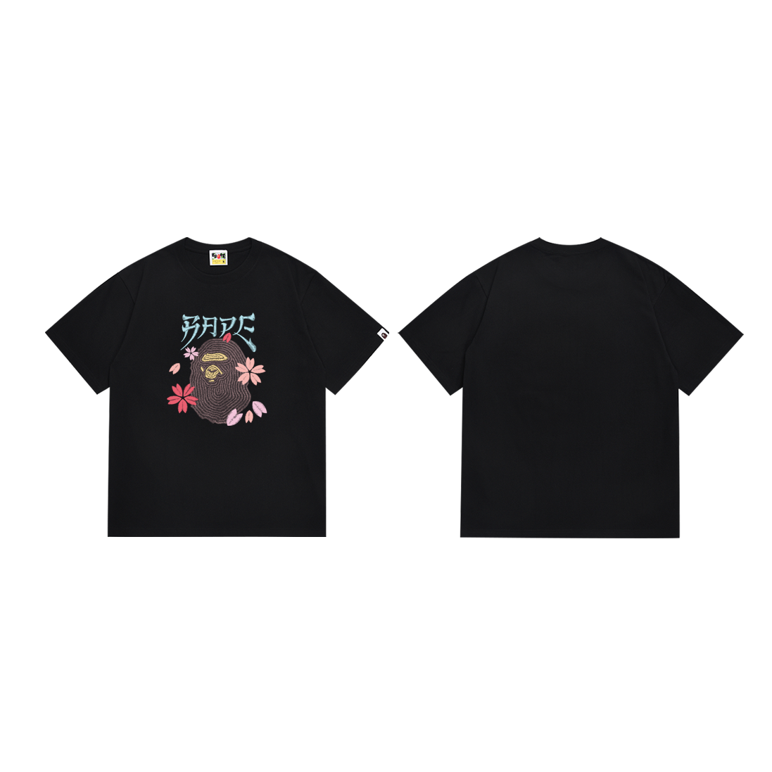 Bape T-shirt YL #236 Black/White