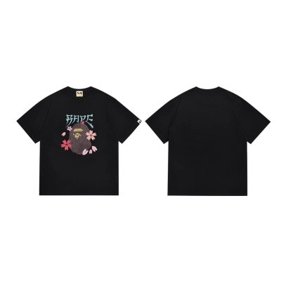 Bape T-shirt YL #236 Black/White 01