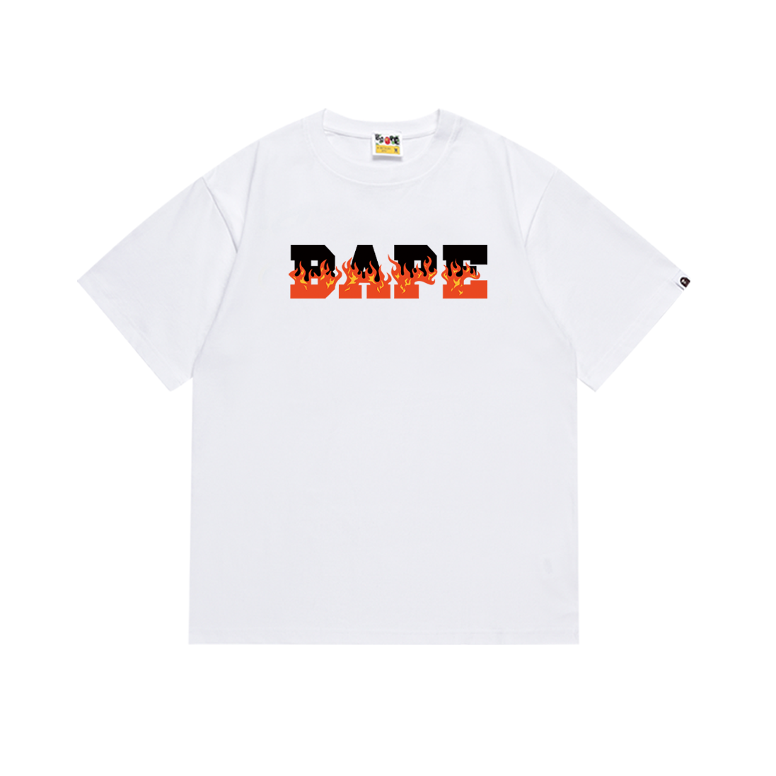 Bape T-shirt YL #237 Black Red/Black Blue/White Blue/White Red
