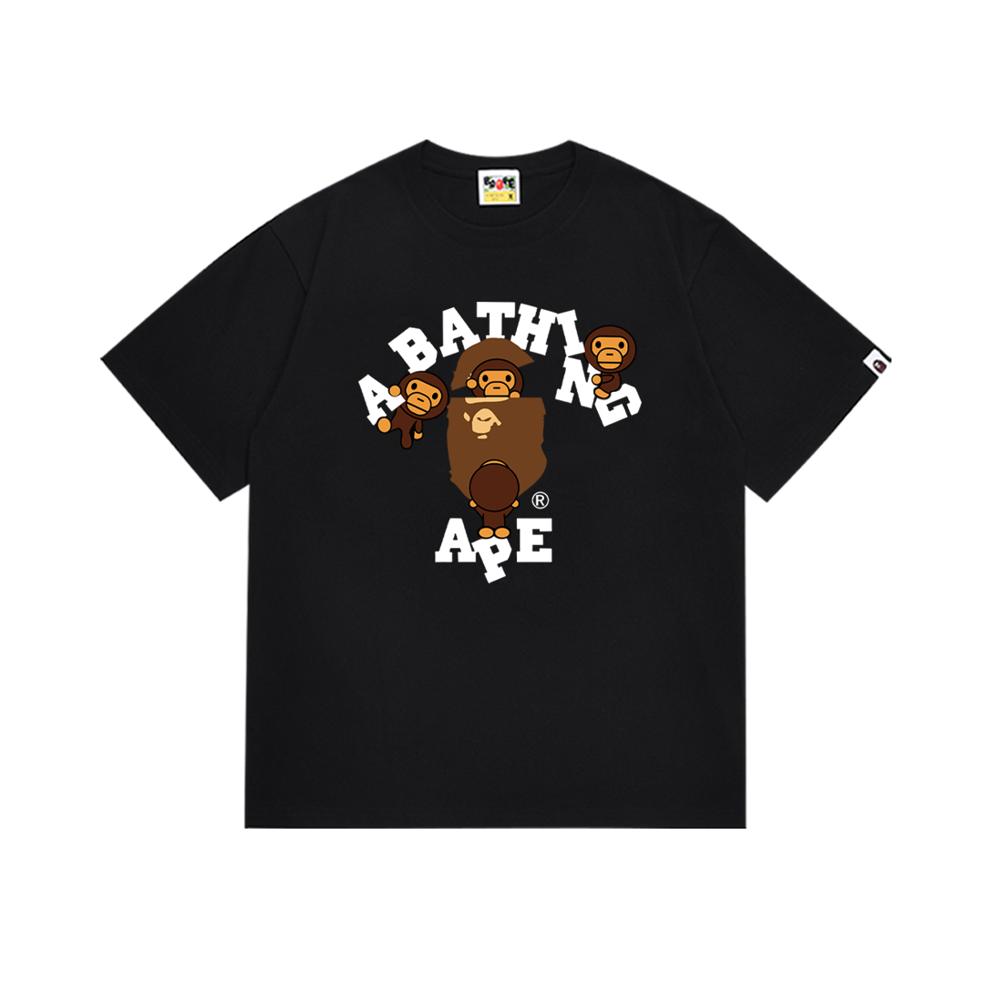 Bape T-shirt YL #239 Black/White