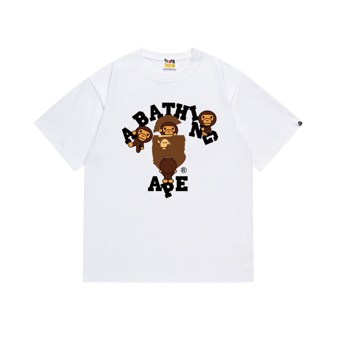 Bape T-shirt YL #239 Black/White