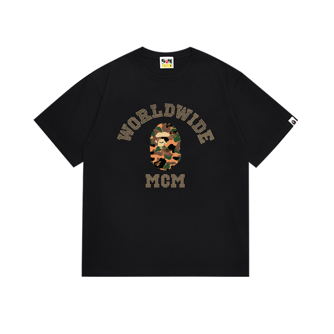 Bape T-shirt YL #240 Black/White