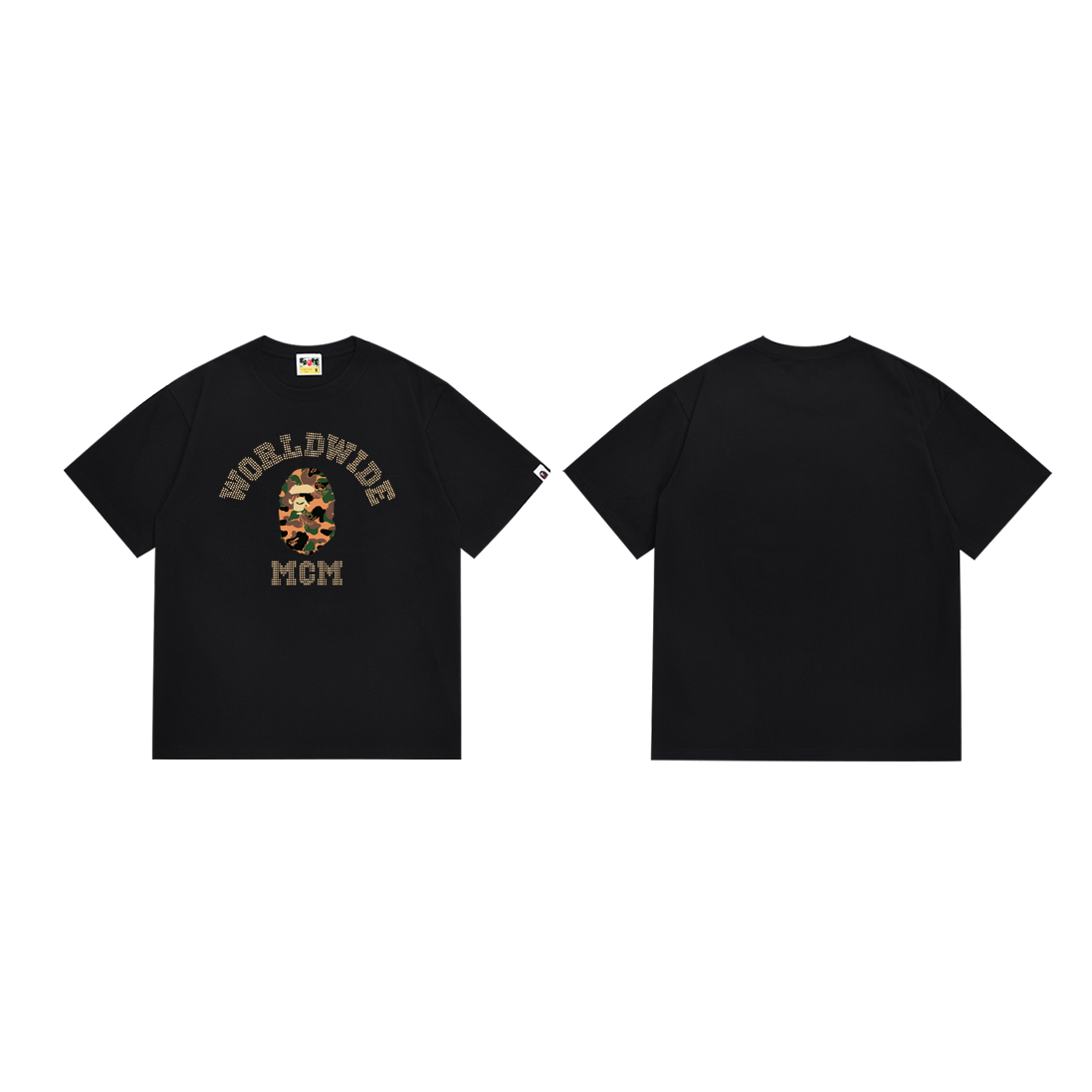 Bape T-shirt YL #240 Black/White