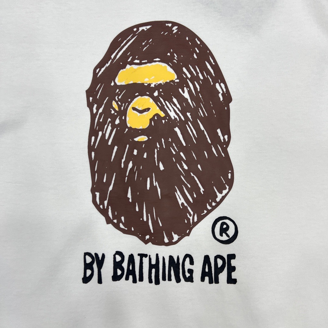 Bape T-shirt YL #241 Black/White