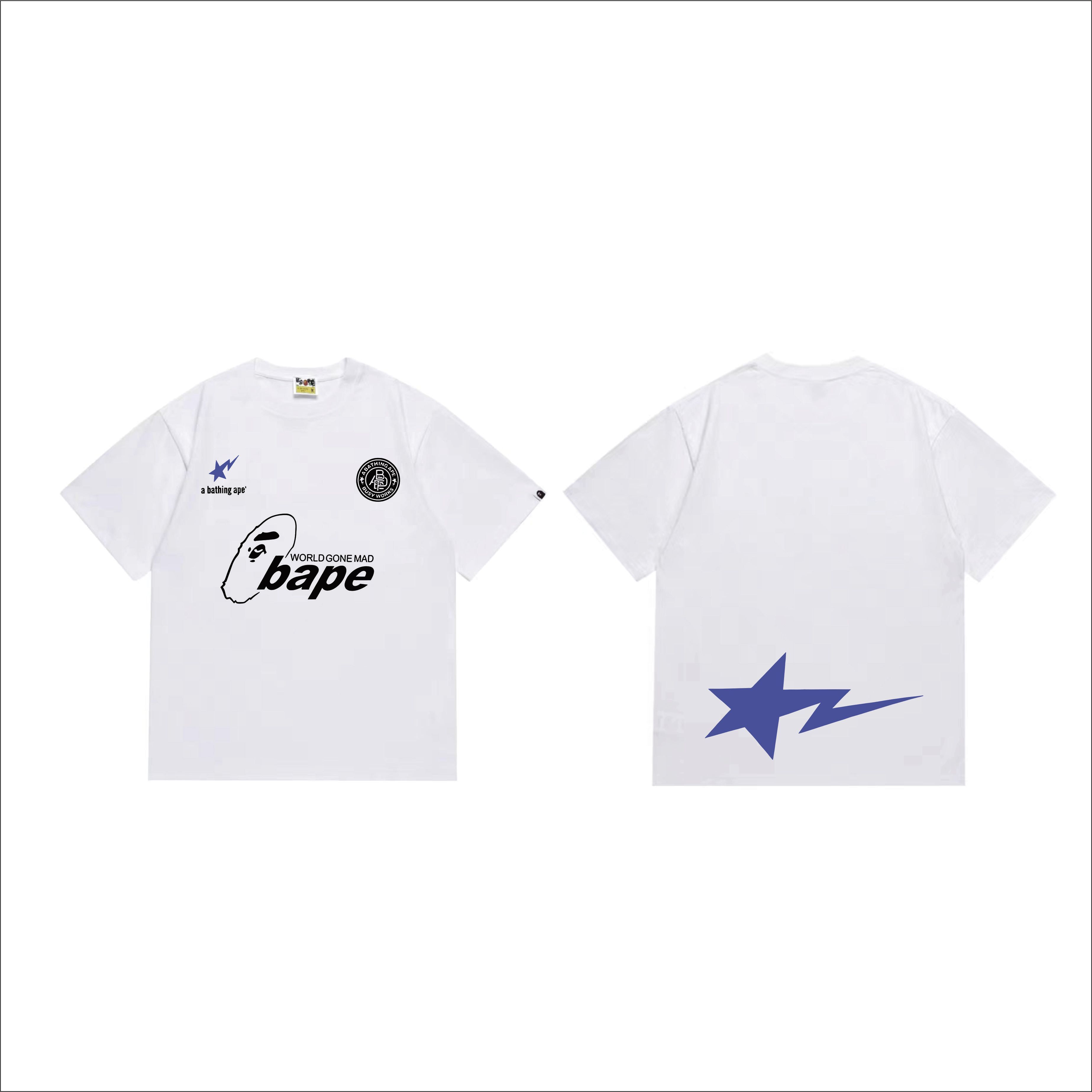Bape T-shirt YL #263 Black/White