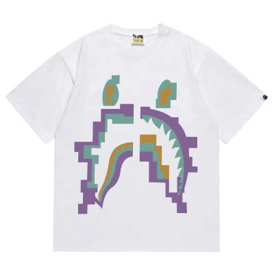 Bape T-shirt YL #264 Black/White 02