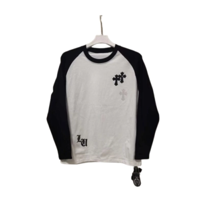 Chrome Hearts Crew Neck Long Sleeve YL#87 01