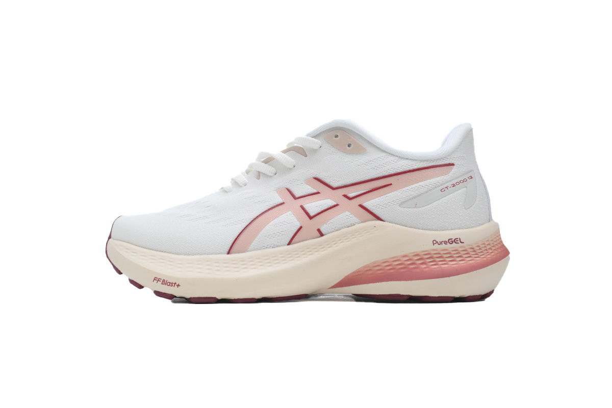 Asics GT 2000 12 'White Light Garnet' 1012B506-100 