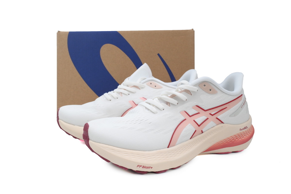 Asics GT 2000 12 'White Light Garnet' 1012B506-100 