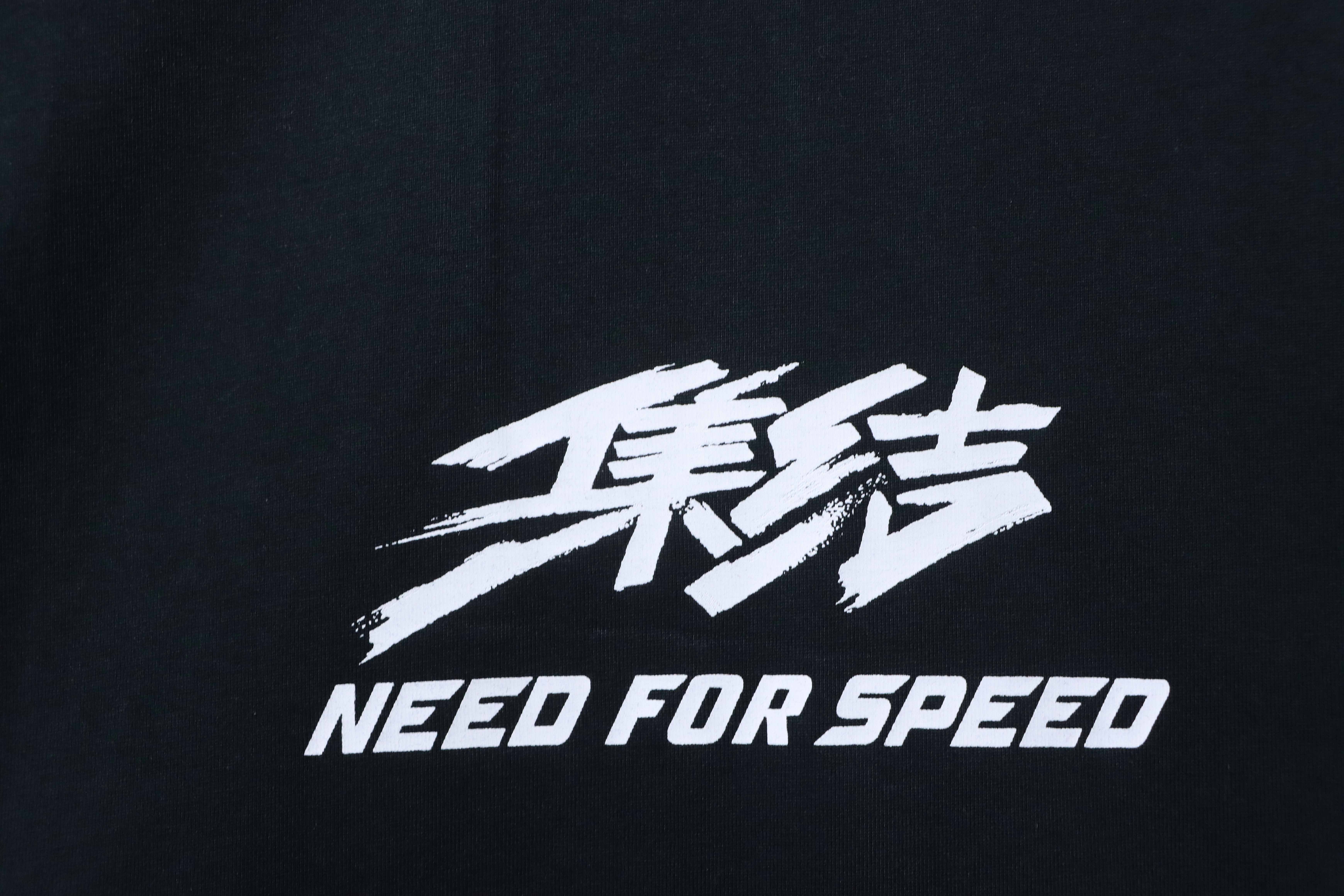Balenciaga 24FW Need for Speed Co-branded T-Shirt YL Black