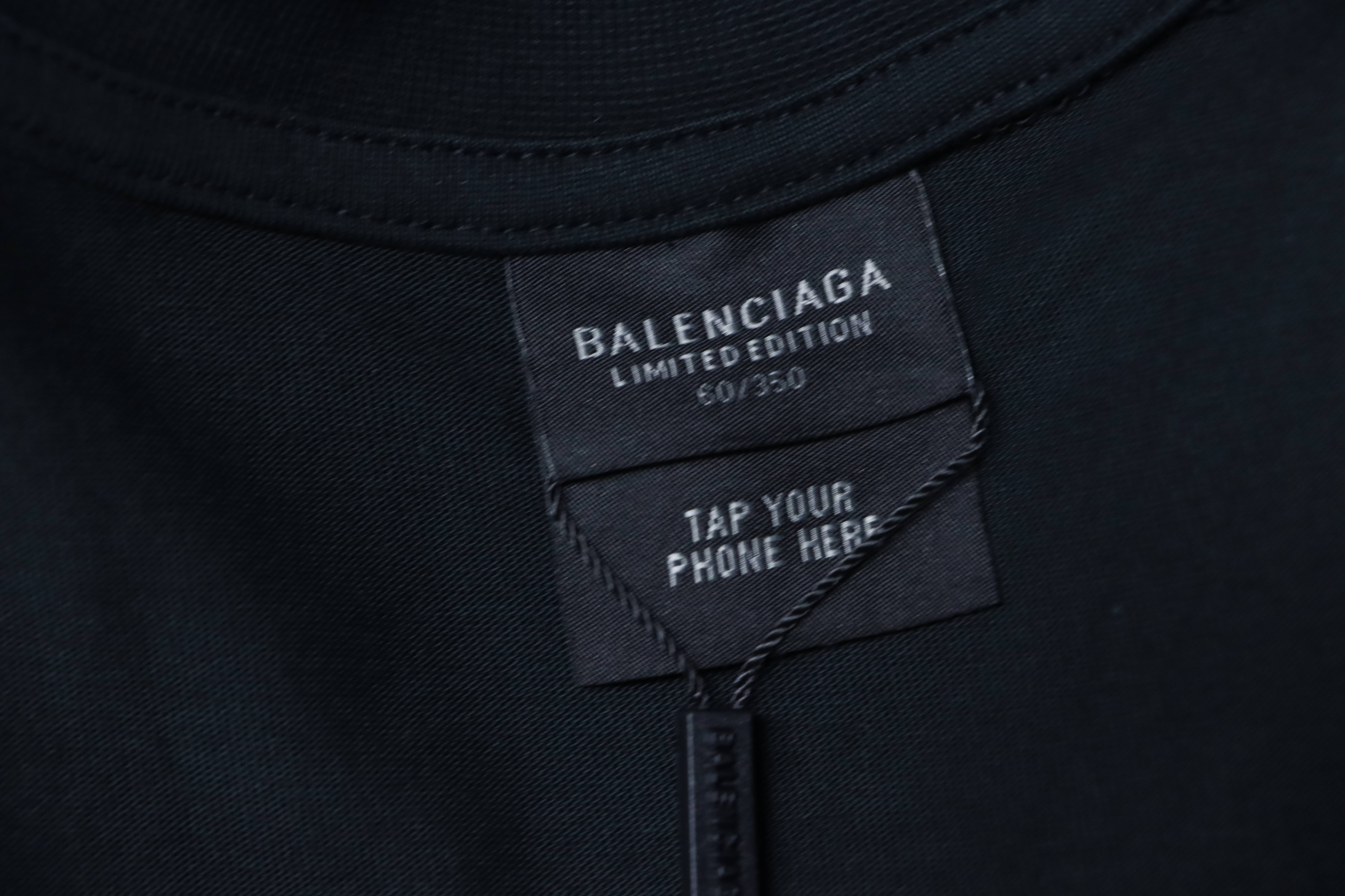 Balenciaga 24FW Need for Speed Co-branded T-Shirt YL Black