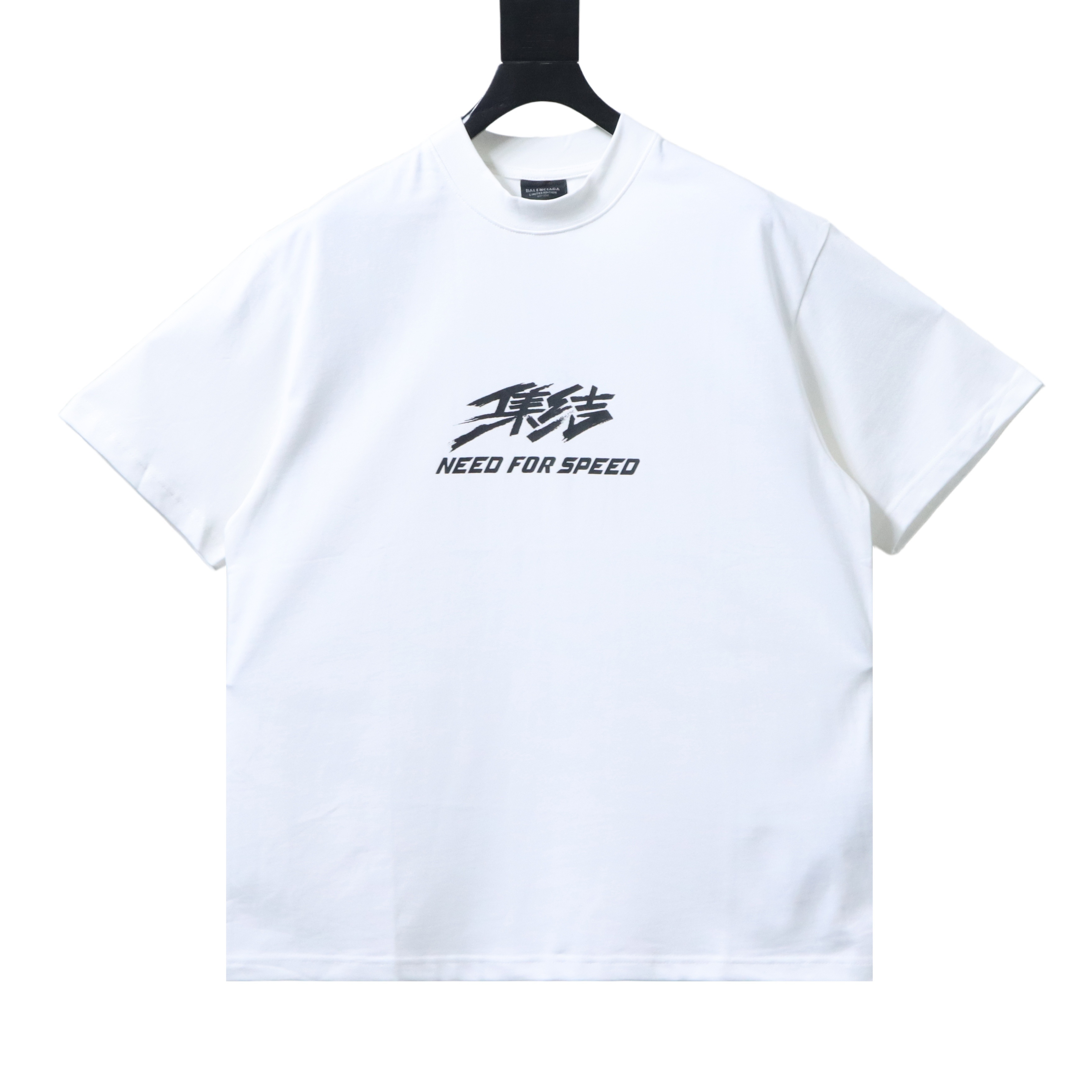 Balenciaga 24FW Need for Speed Co-branded T-Shirt YL White