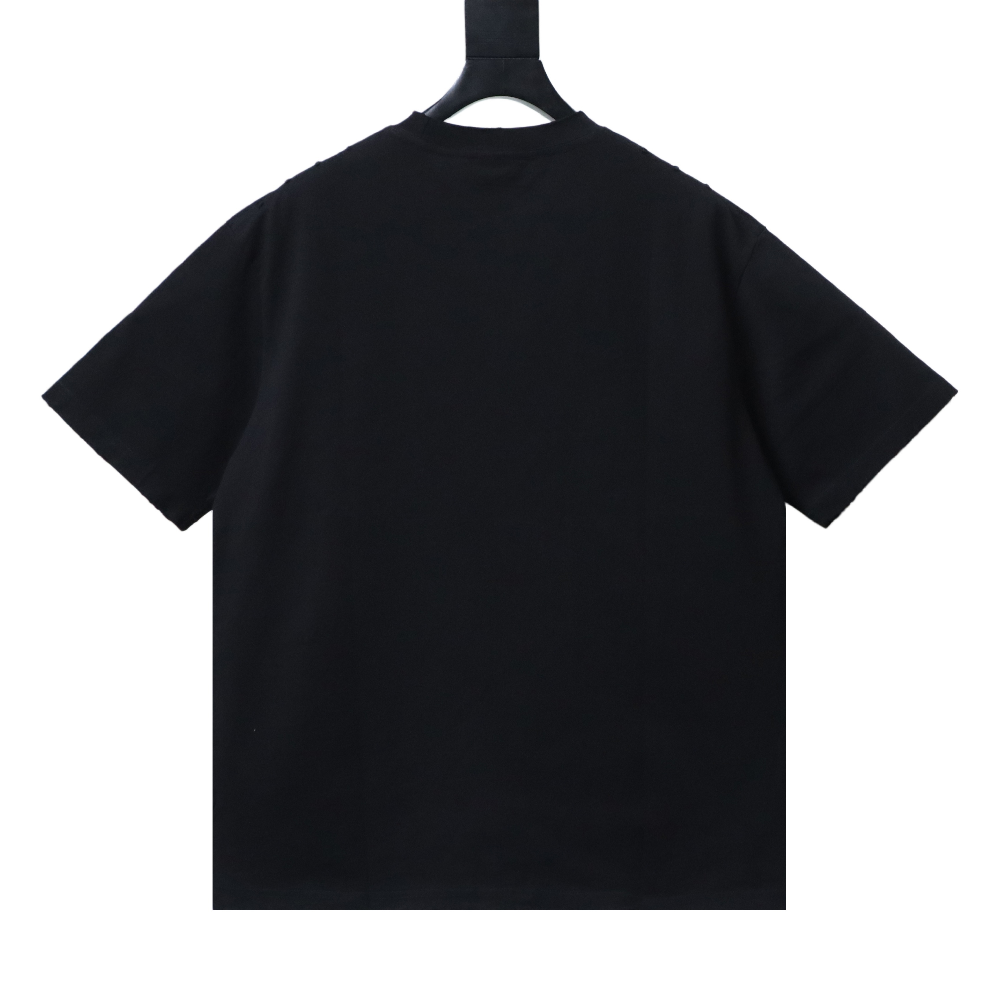 Balenciaga 25ss Pigelle Night View Limited Hole T-Shirt YL Black