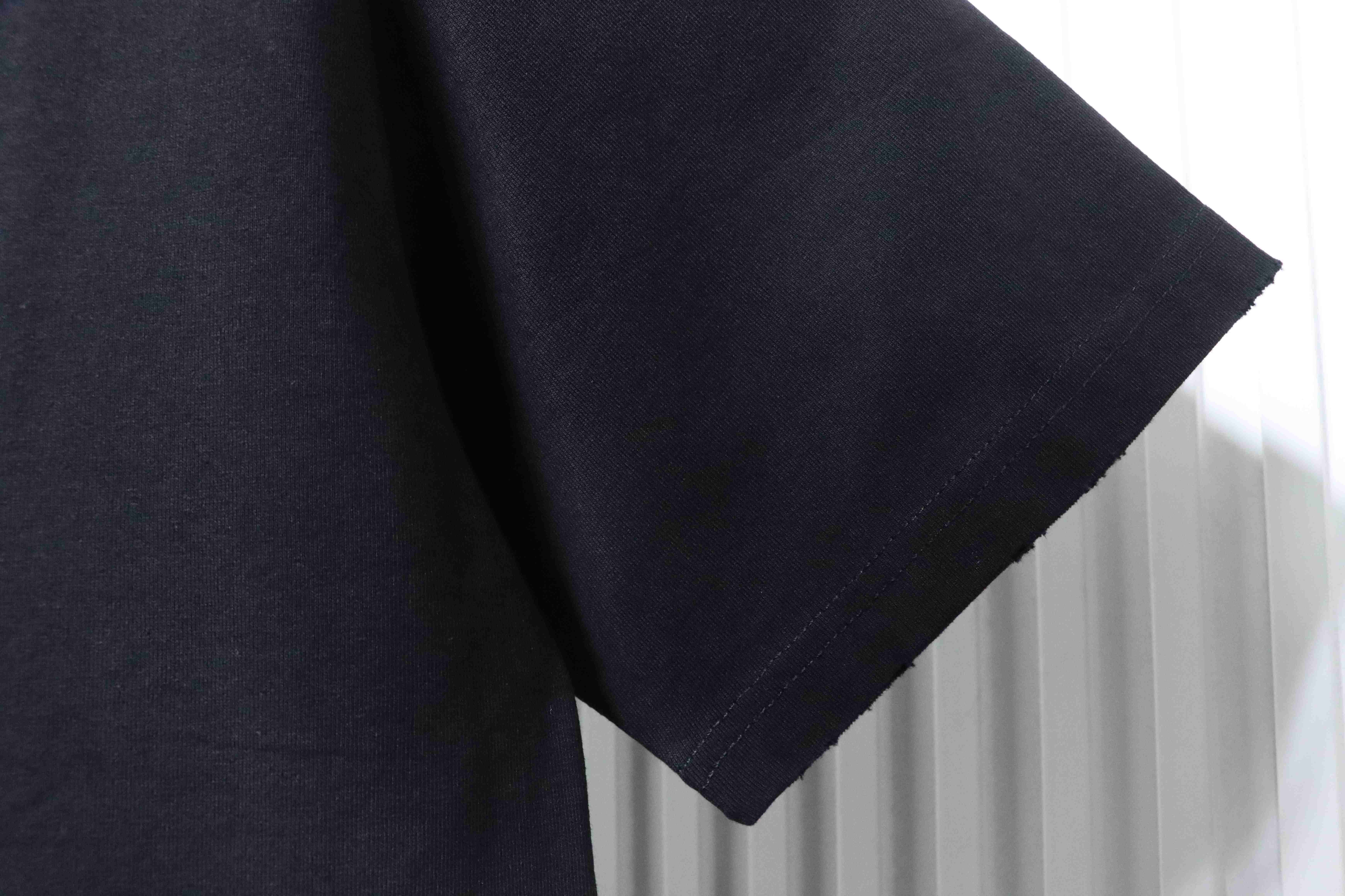 Balenciaga 25ss Pigelle Night View Limited Hole T-Shirt YL Black