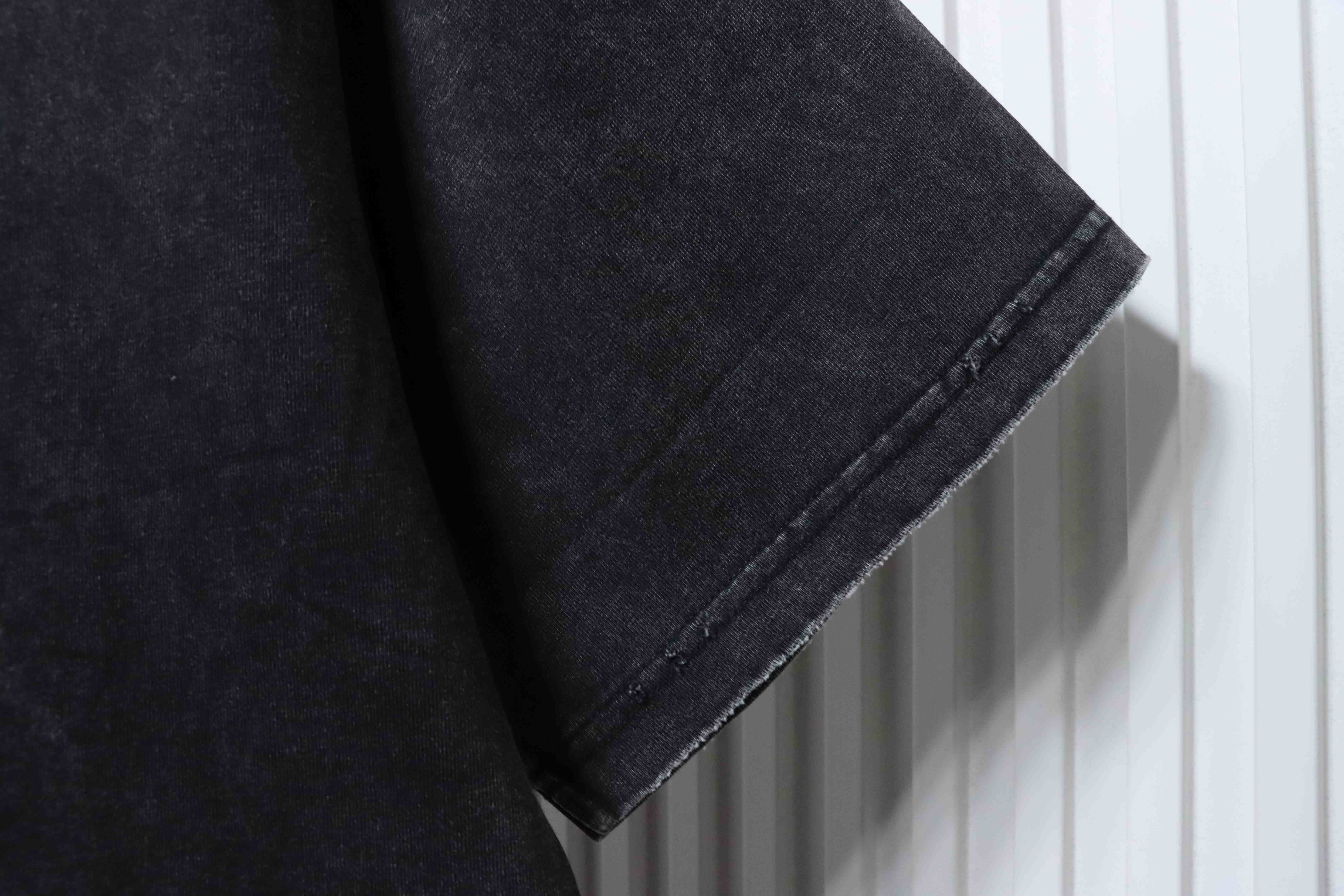 Balenciaga 25ss Valentine's Day Limited Love Letter Hole T-Shirt YL Navy Blue