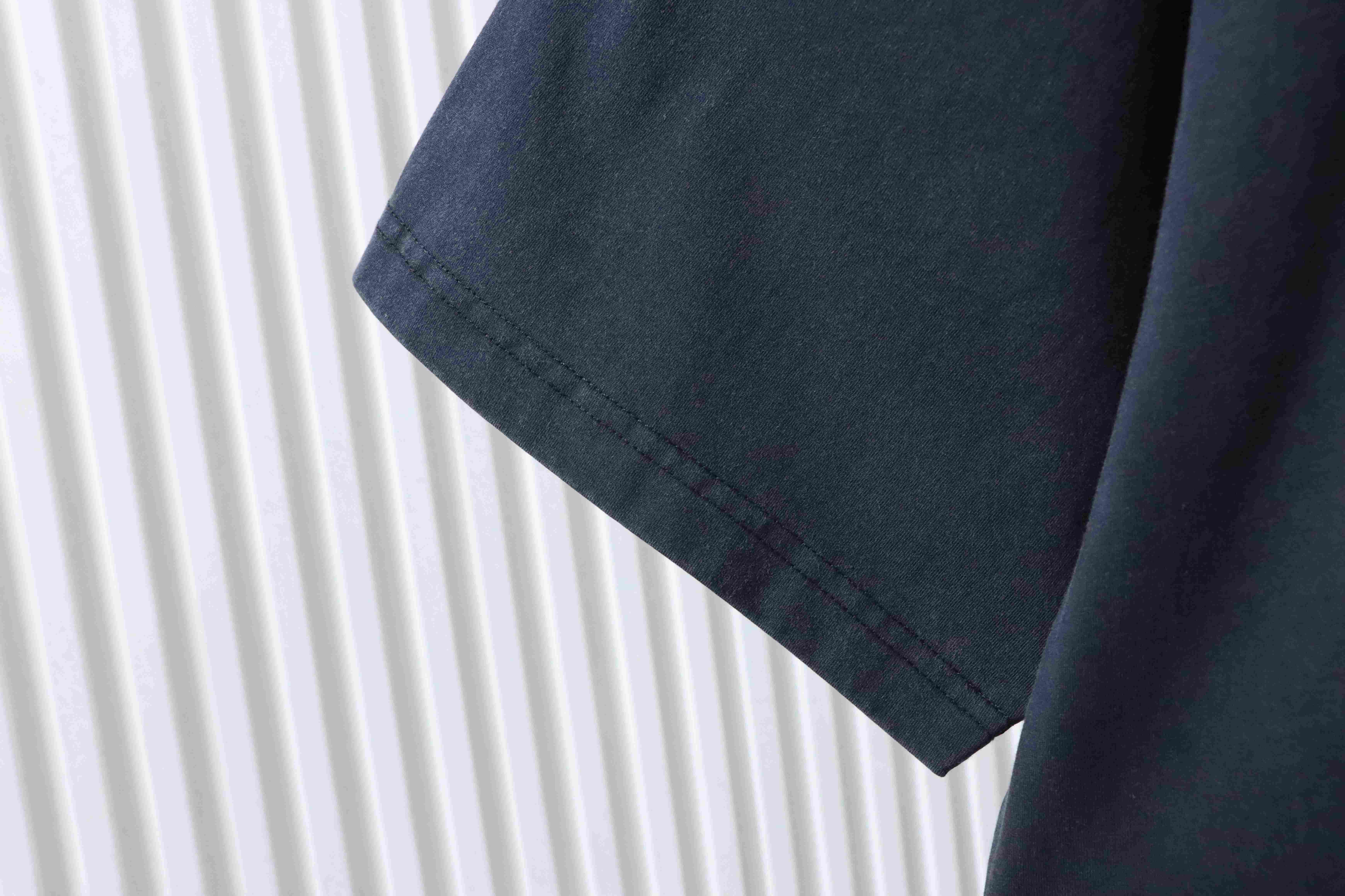 Balenciaga 26SS Smoke Ring T-shirt YL Black