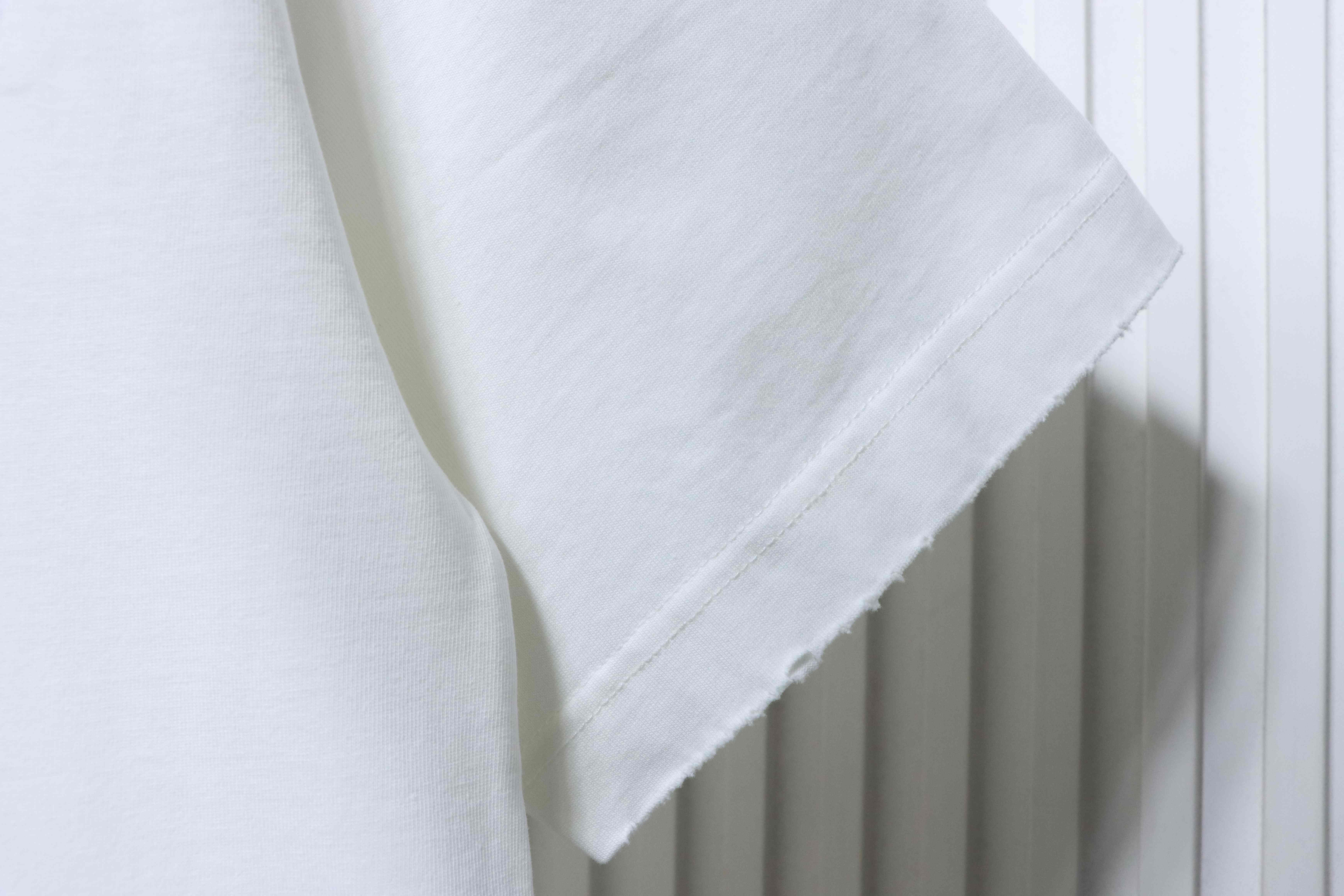 Balenciaga 26SS Wheat Embroidery T-Shirt YL White