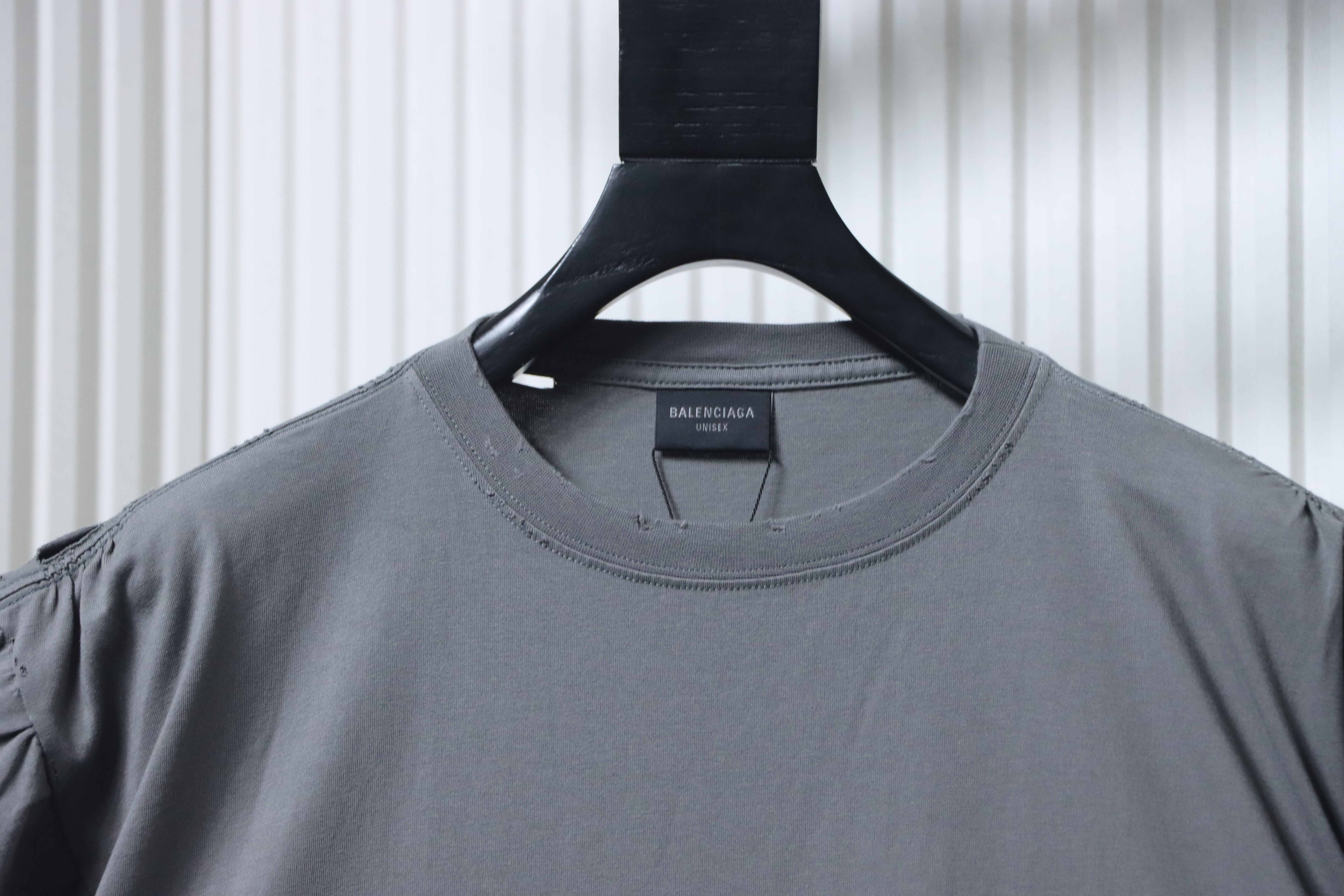 Balenciaga Human Being T-shirt YL Grey