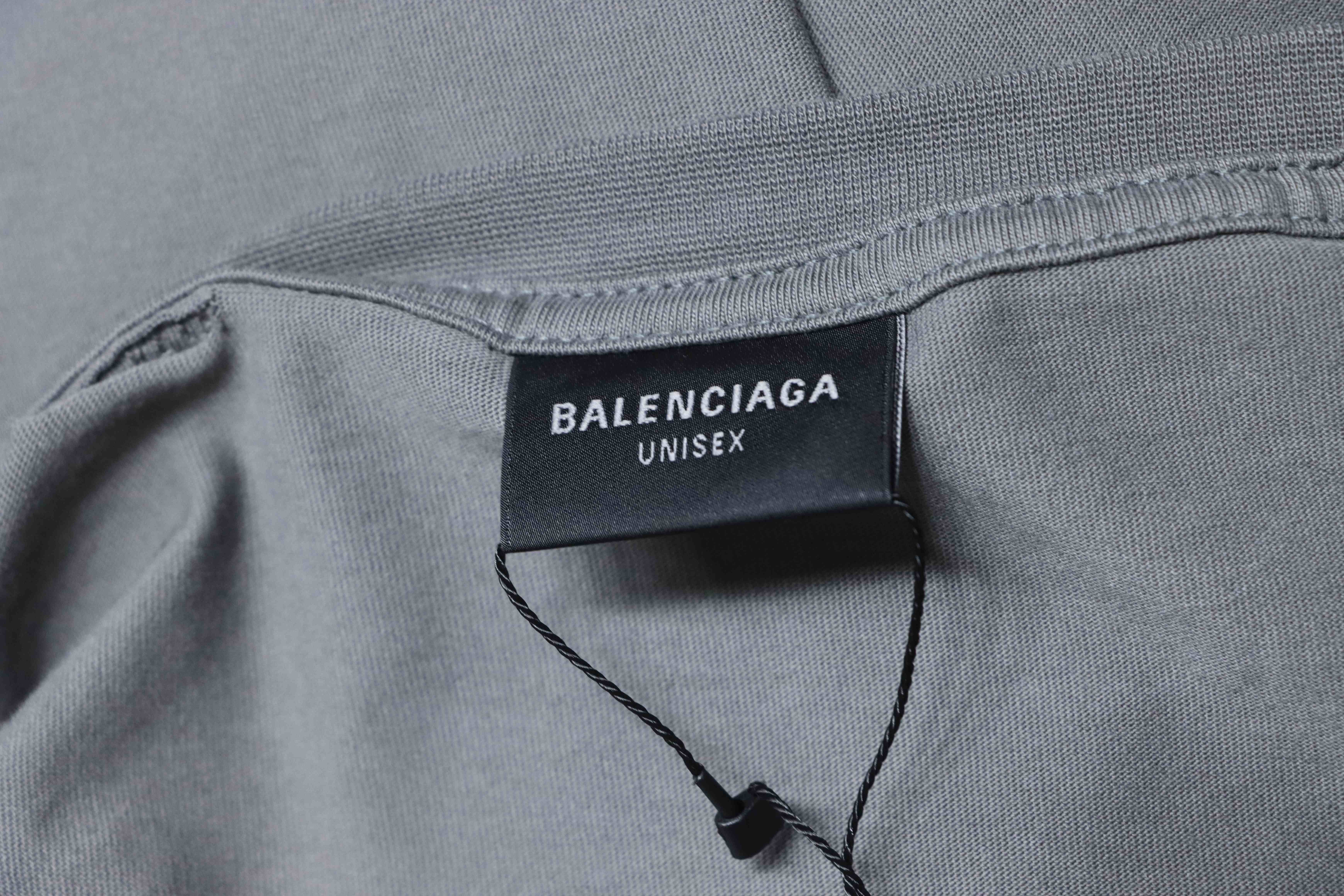 Balenciaga Human Being T-shirt YL Grey