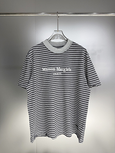 Balenciaga Tape Letter Print Ripped T-shirt YL White
