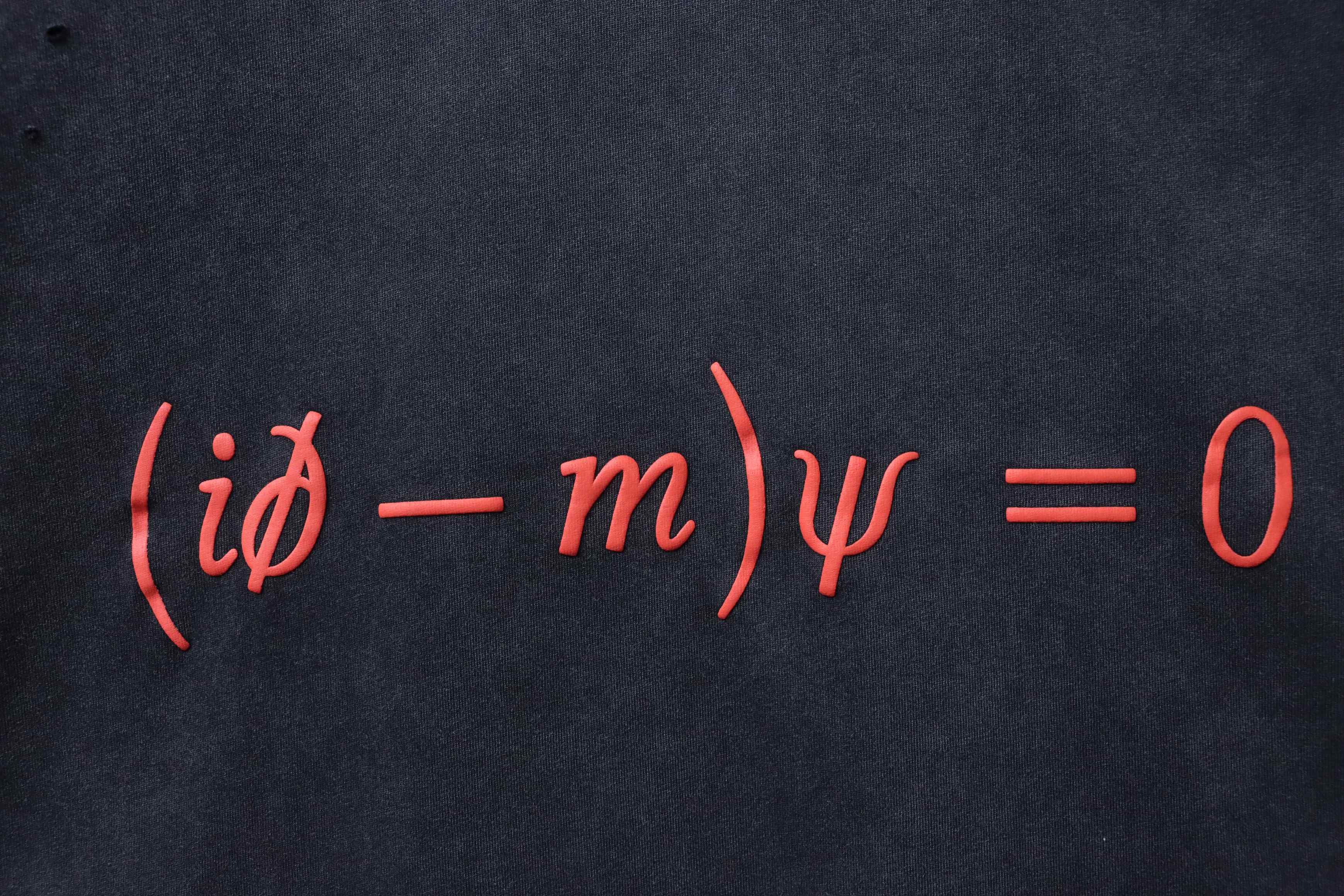 Balenciaga Valentine's Day Limited Edition Dirac Formula T-Shirt YL Black