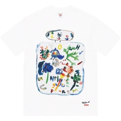 Supreme T-shirt B326 White + Amiri Jean 8905 02