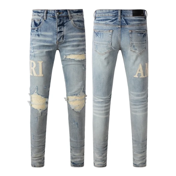 Supreme T-shirt B326 White + Amiri Jean 8905