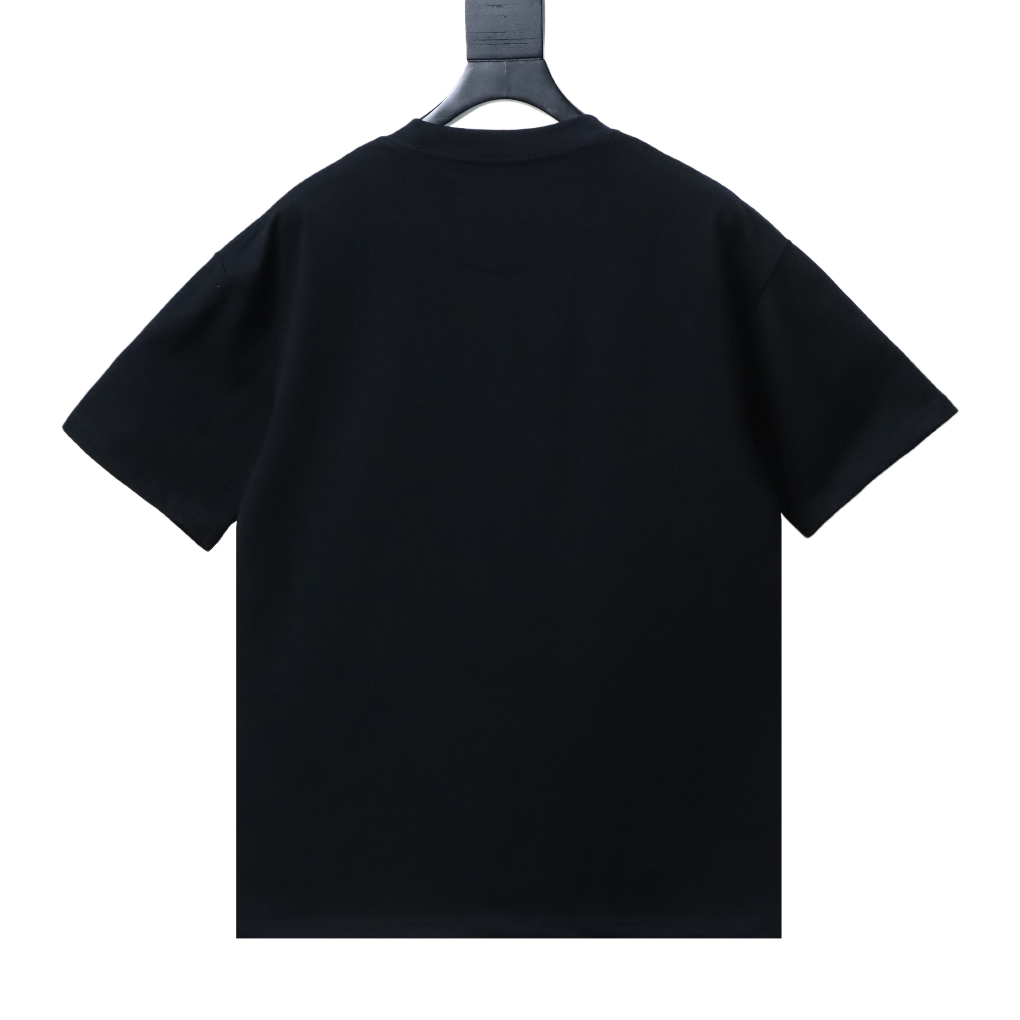 Fendi Embroidered Pet Dog F Letter Logo T-Shirt YL Black