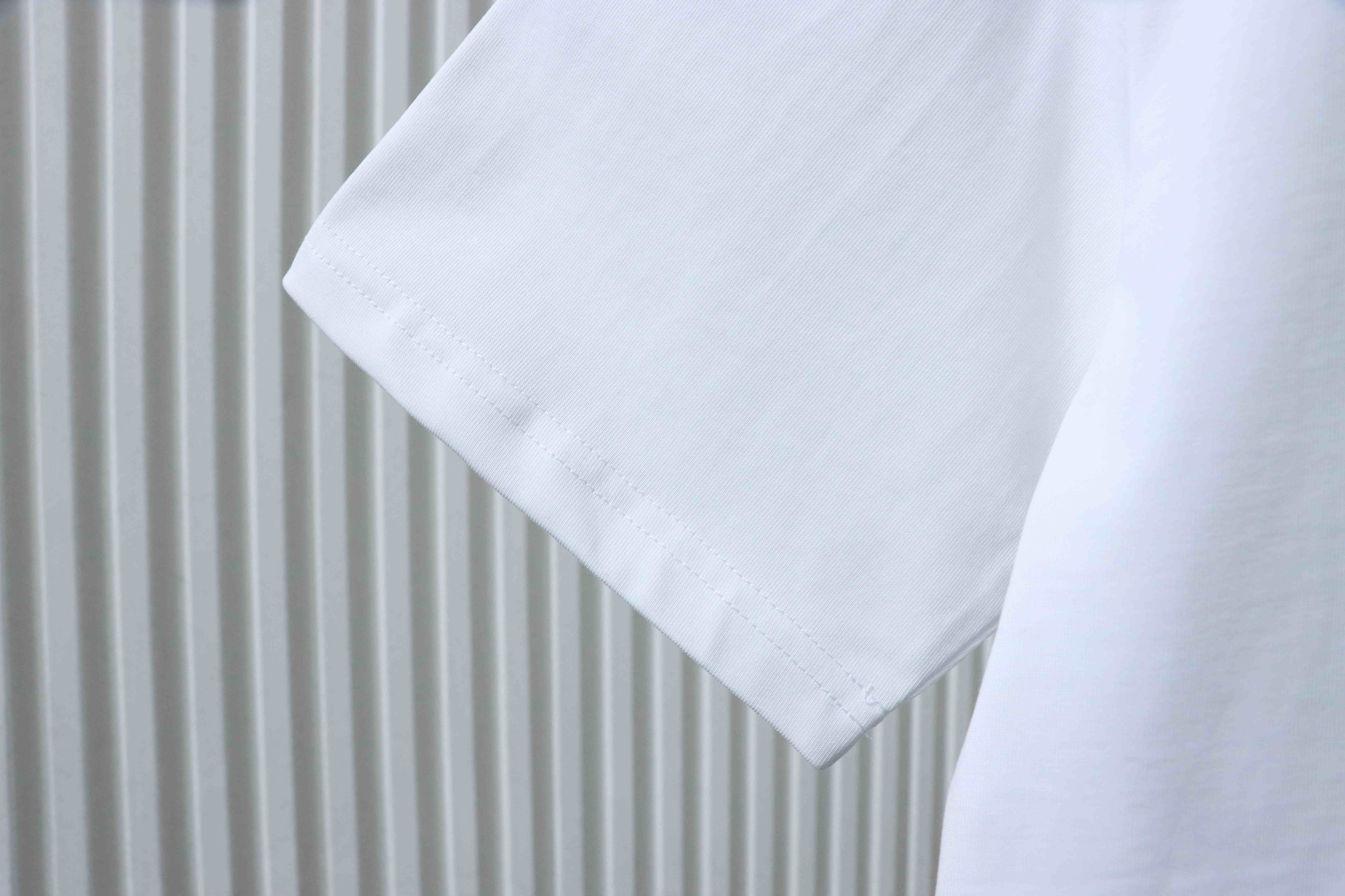 Fendi Embroidered Pet Dog F Letter Logo T-Shirt YL White