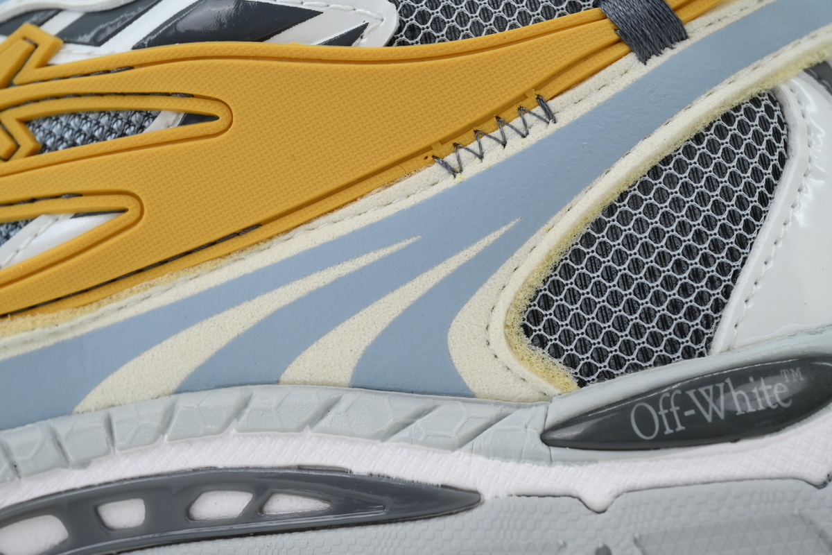 Off-White Out Of Yellow Gray OMIA295S 26FAB002 4C16