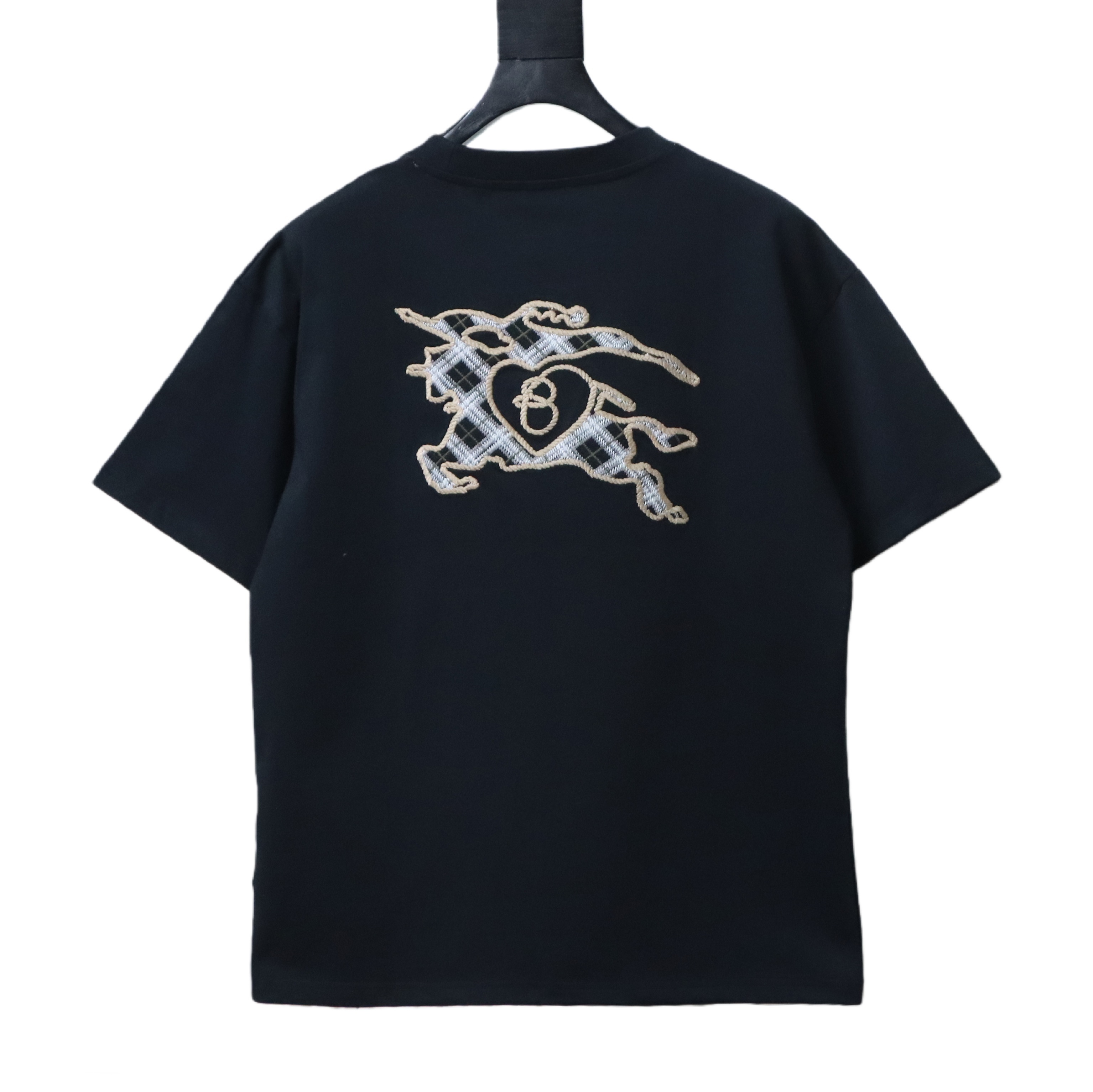 Burberry Valentine's Day Limited Edition Rope Horse T-Shirt YL Black/White