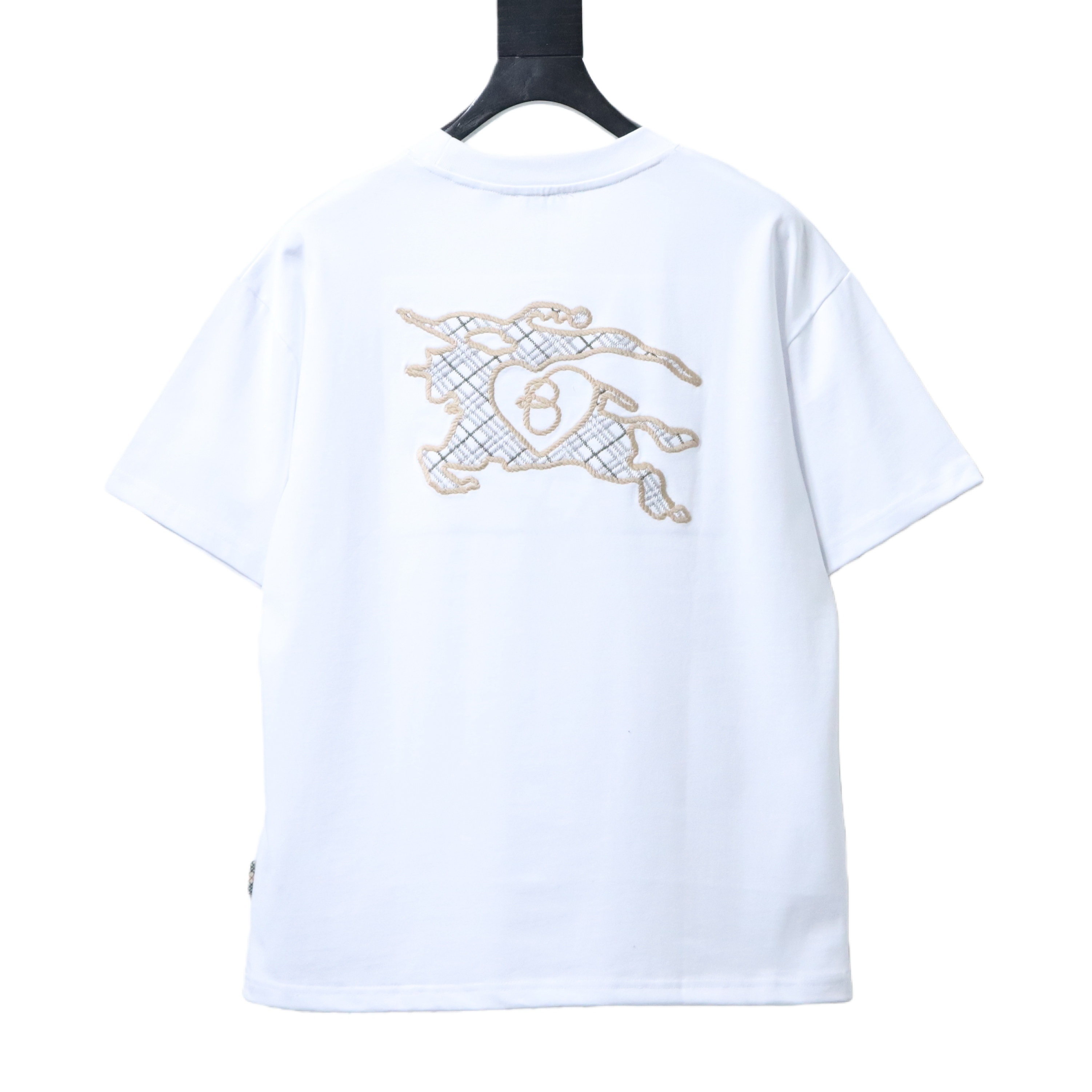 Burberry Valentine's Day Limited Edition Rope Horse T-Shirt YL Black/White