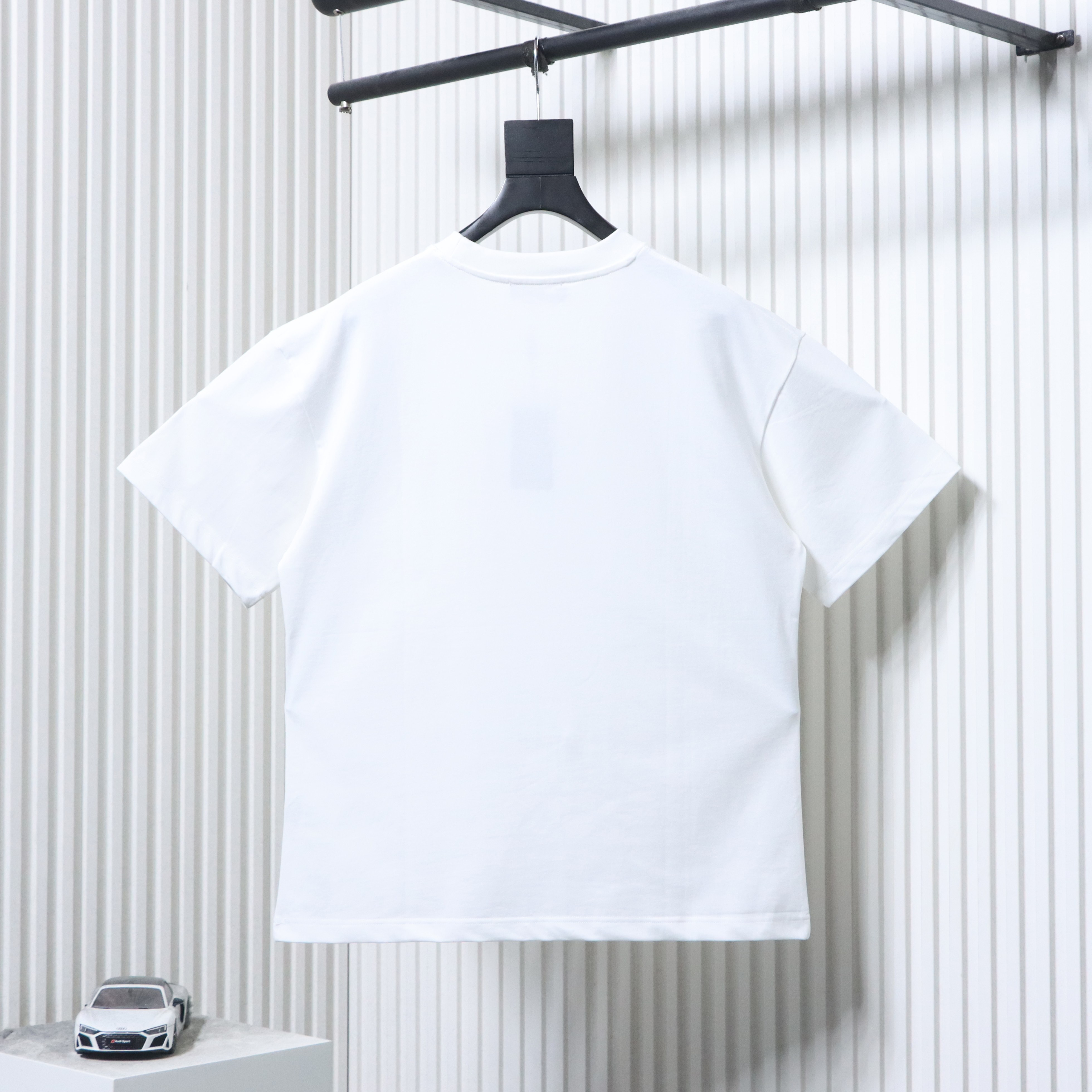 Fendi 25ss Fendilicious Pizza Pattern Embroidered T-Shirt YL White