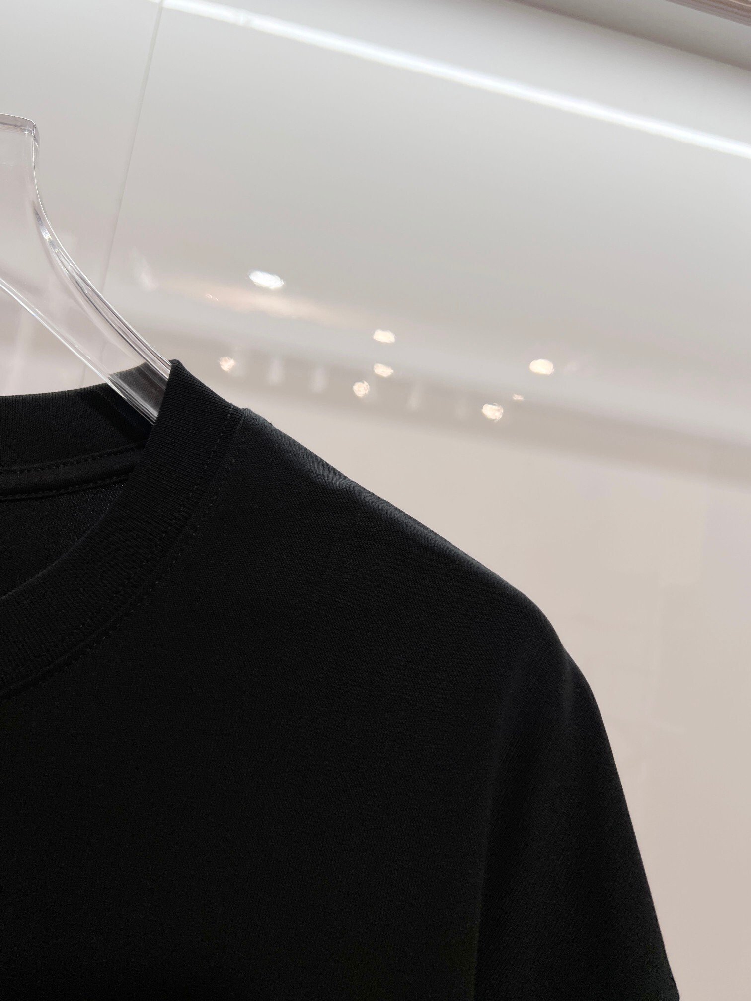 Fendi Brown Yellow Letter T-shirt YL Black/White