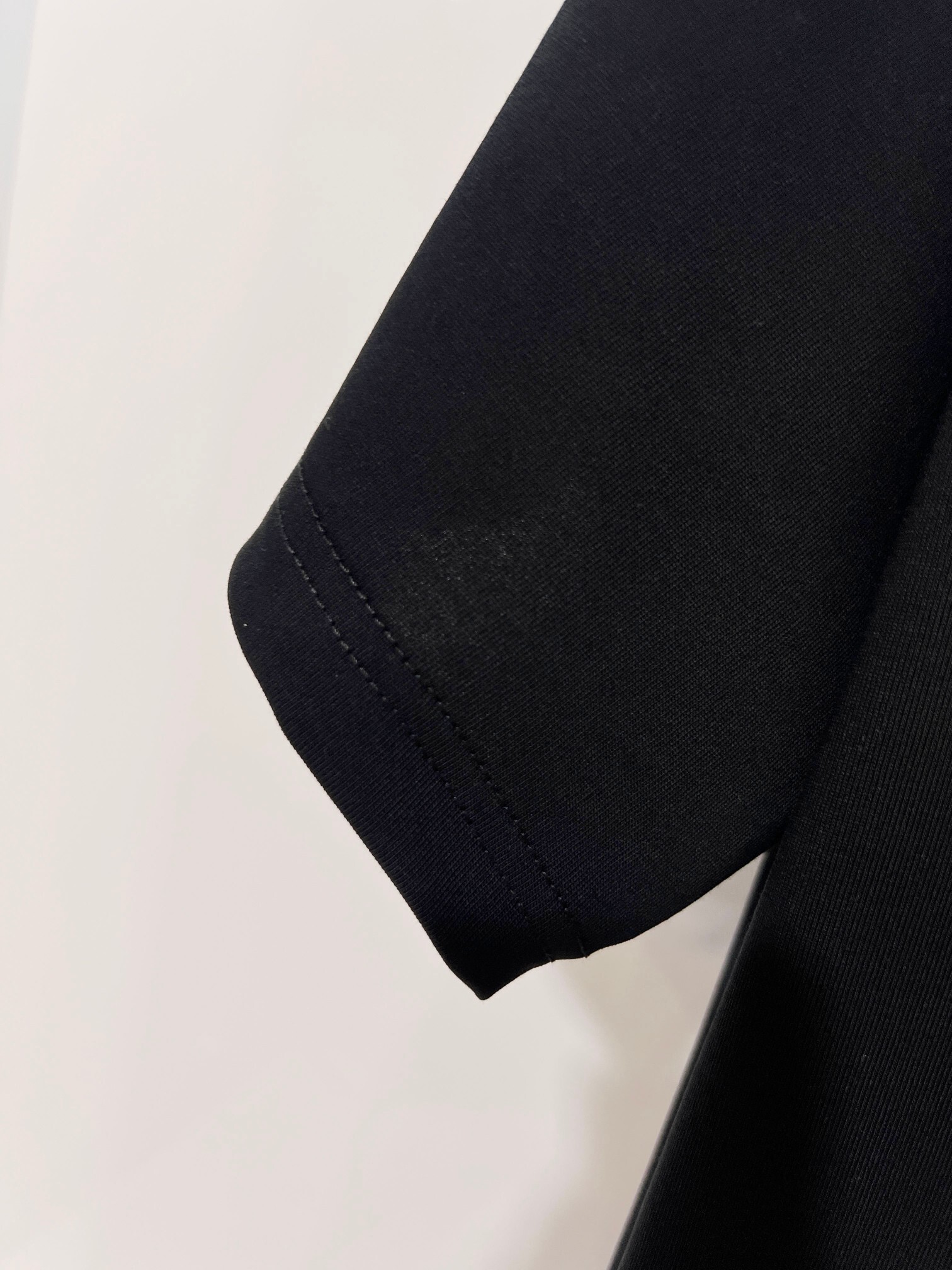 Fendi Brown Yellow Letter T-shirt YL Black/White