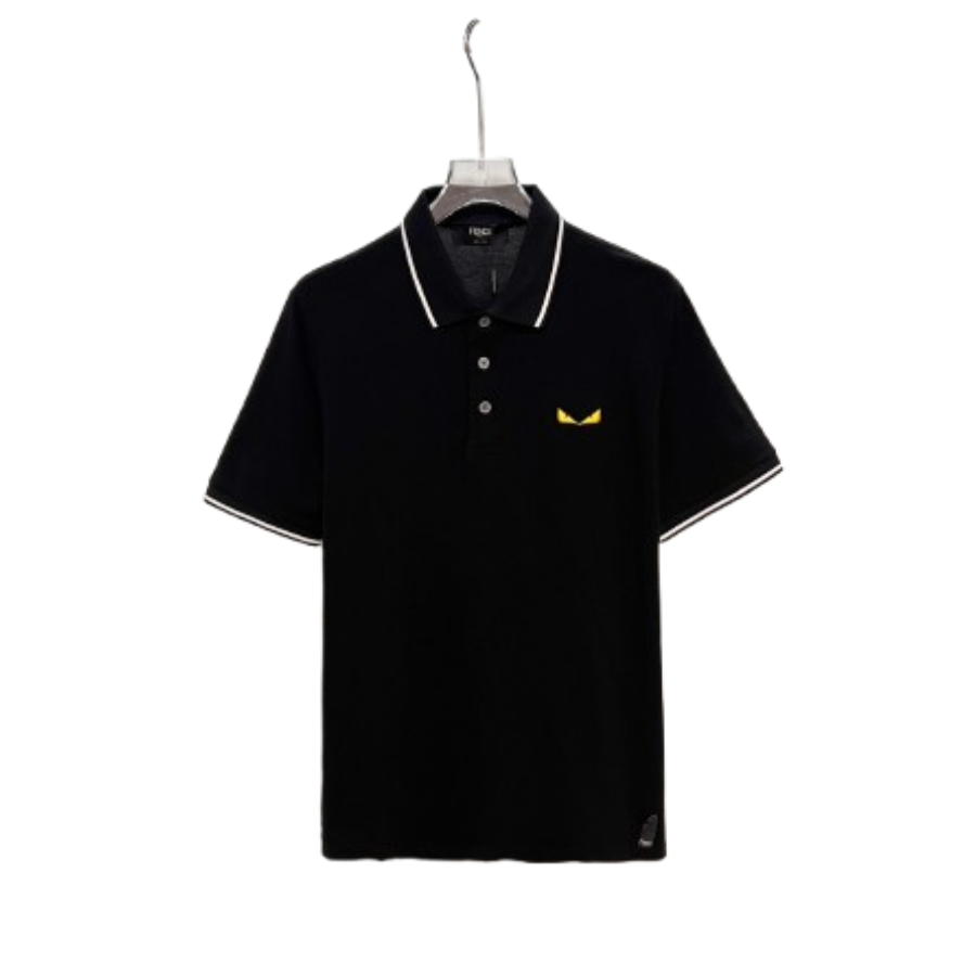 Fendi Casual Polo Shirt YL Black