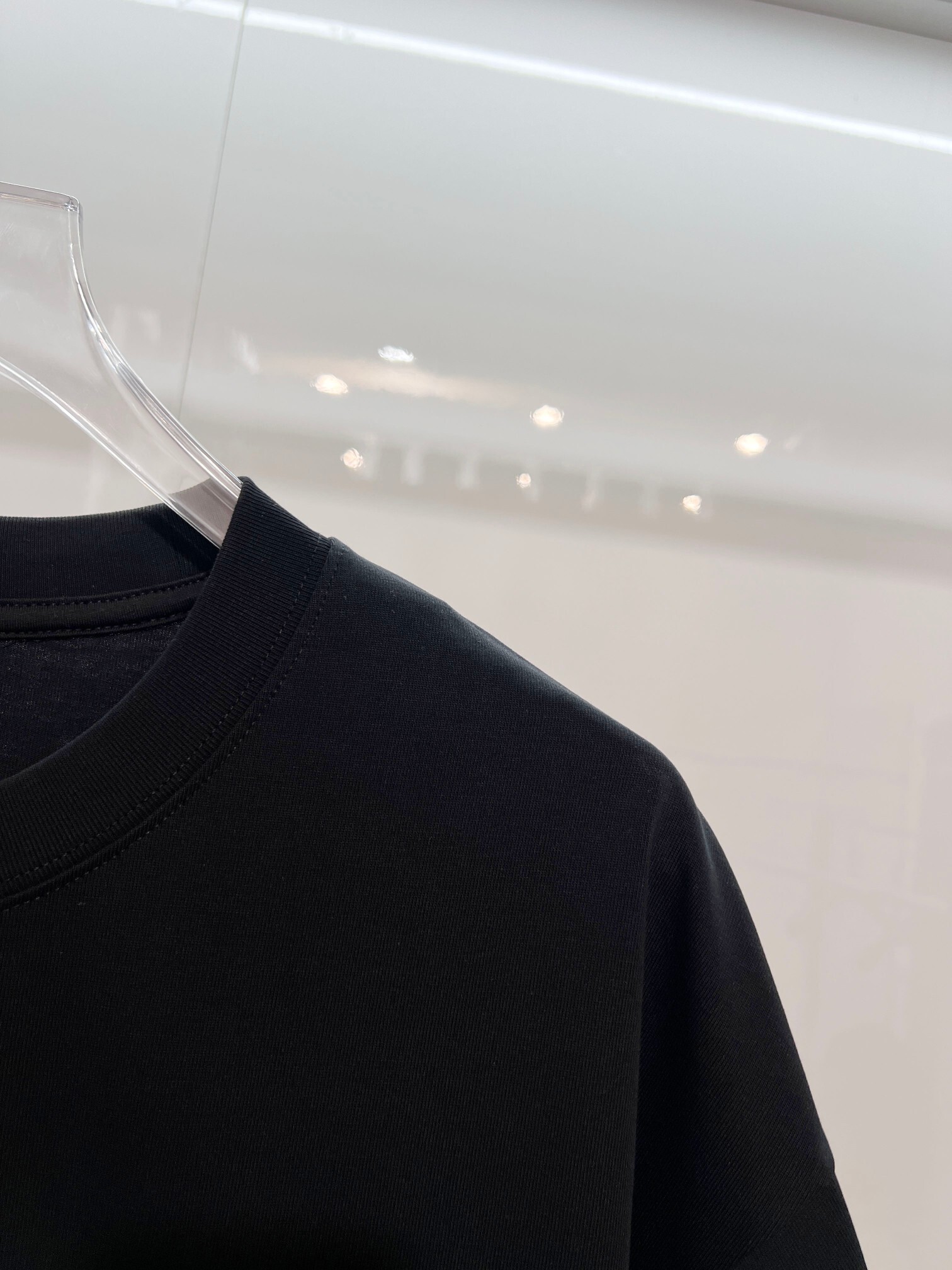 Fendi Chest Pair of Letters T-Shirt YL Black/White