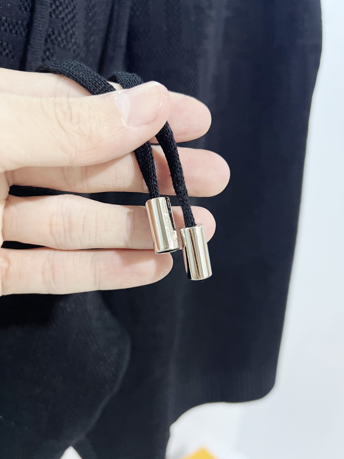 Fendi Dark Pattern 2026 SS Knitted Shorts YL Black