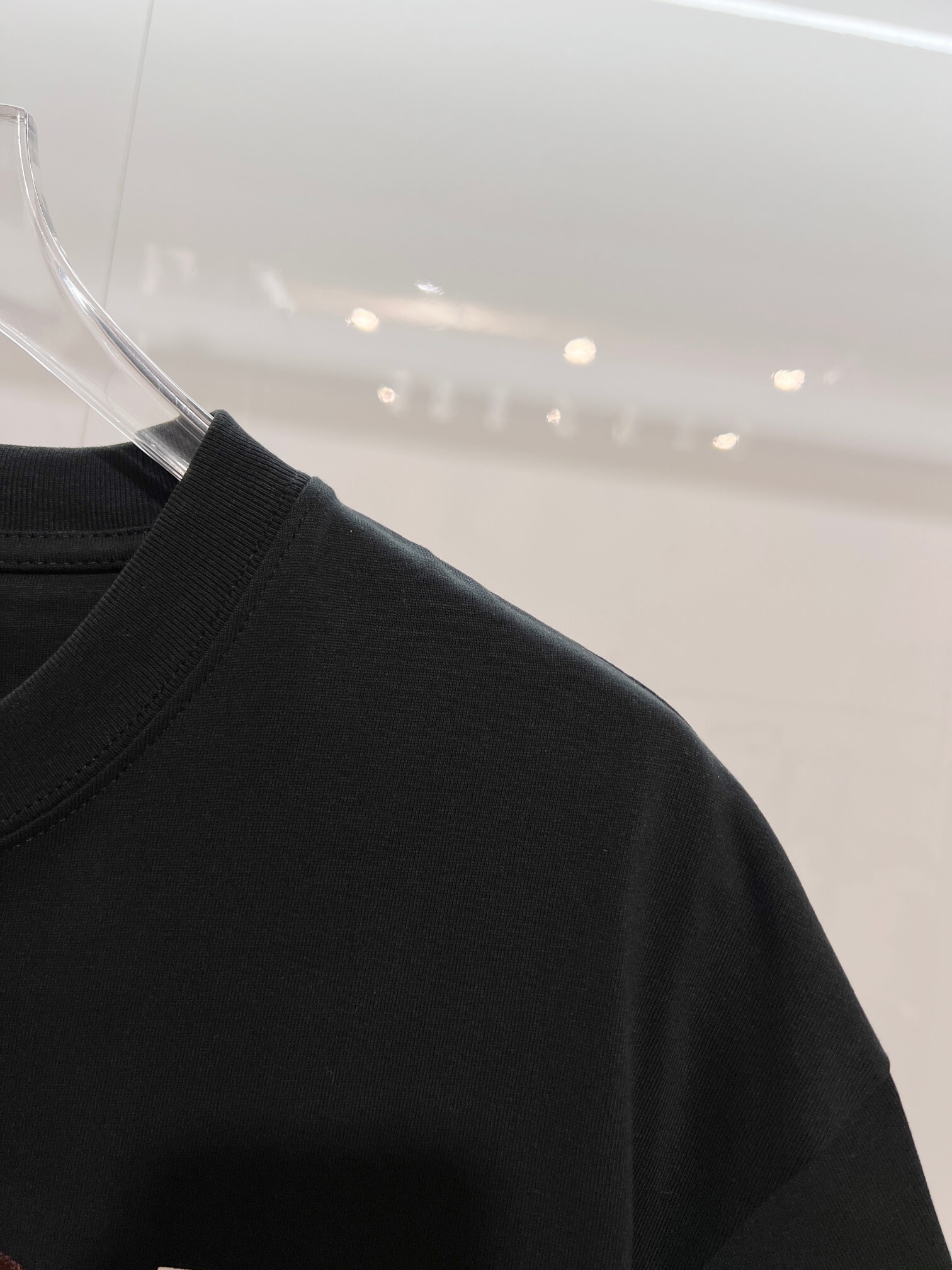 Fendi Embroidered Letter 1925 T-shirt YL Black/White