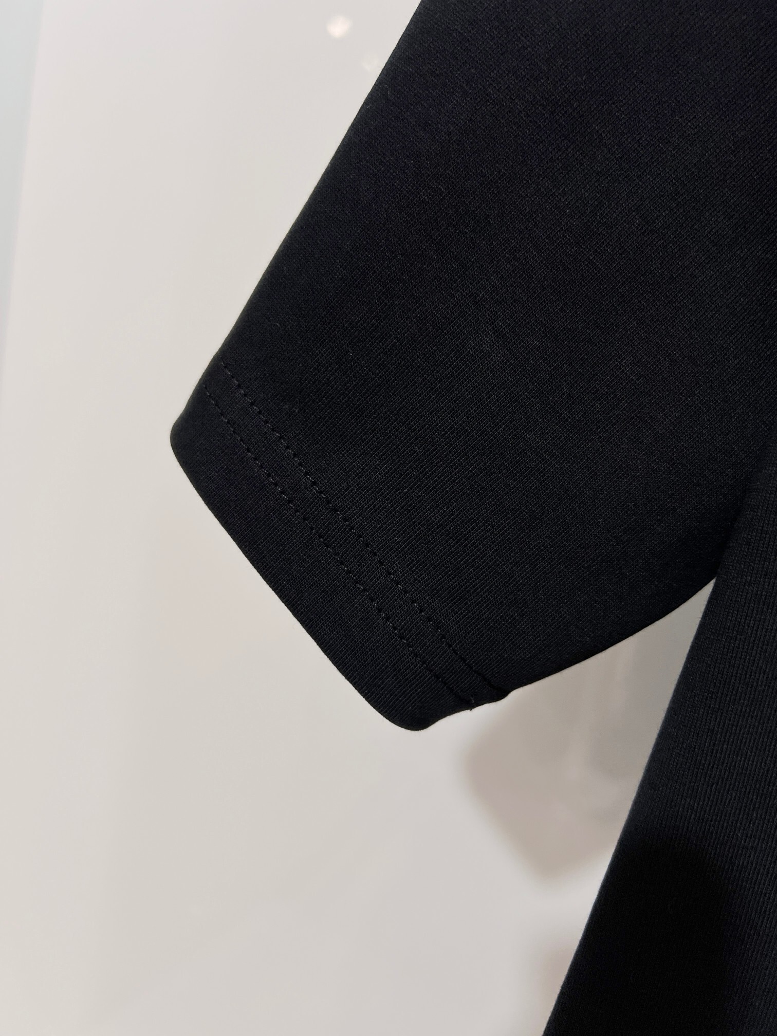 Fendi Embroidered Letter 1925 T-shirt YL Black/White