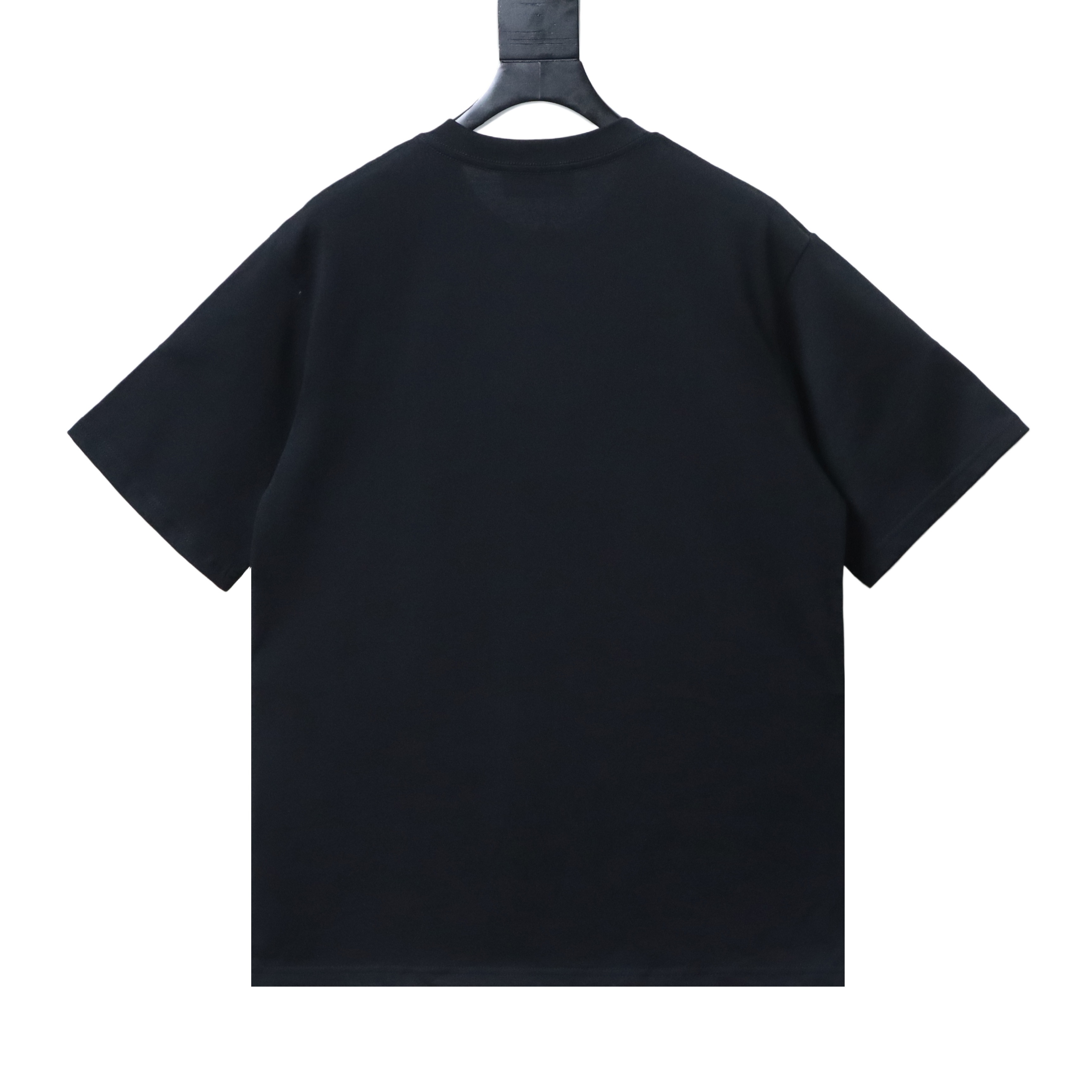 Fendi Embroidered Pet Dog F Letter Logo T-Shirt YL All Black