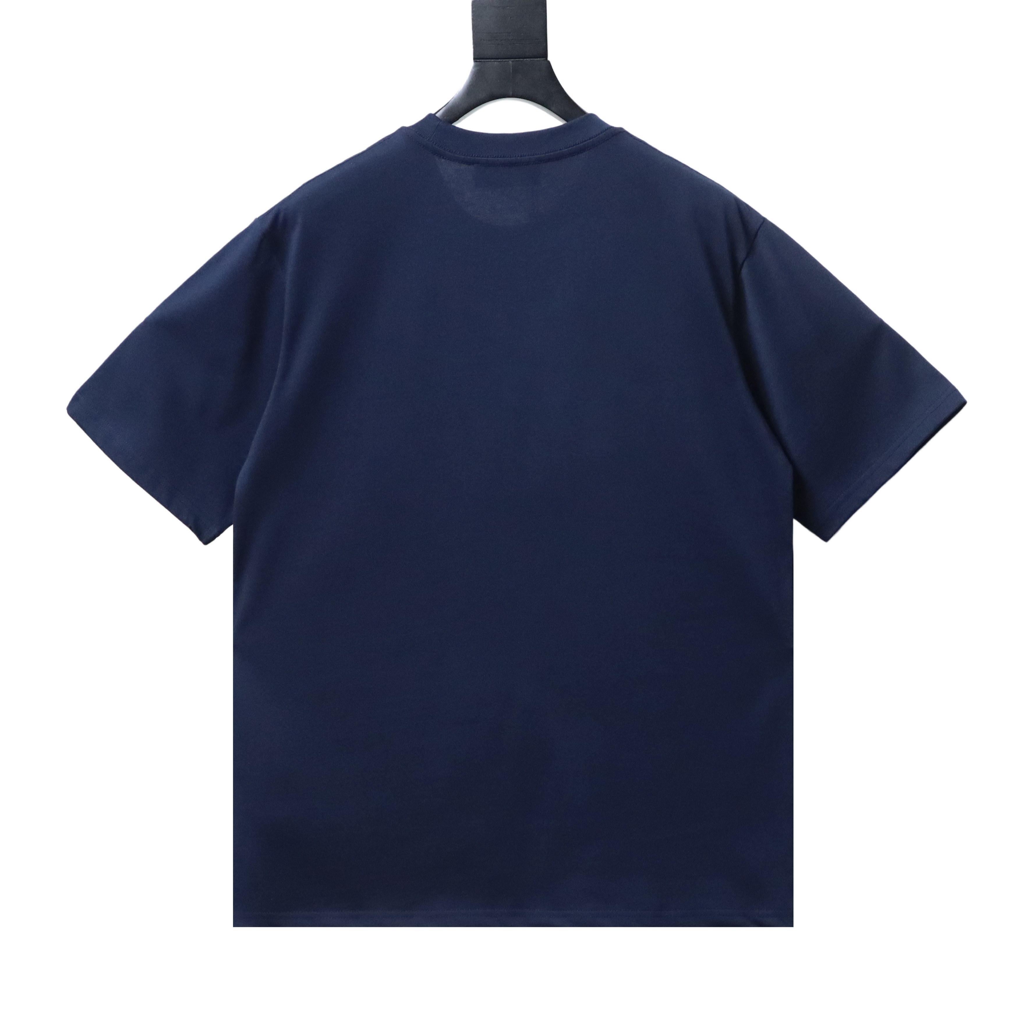 Fendi Embroidered Pet Dog F Letter Logo T-Shirt YL Navy Blue