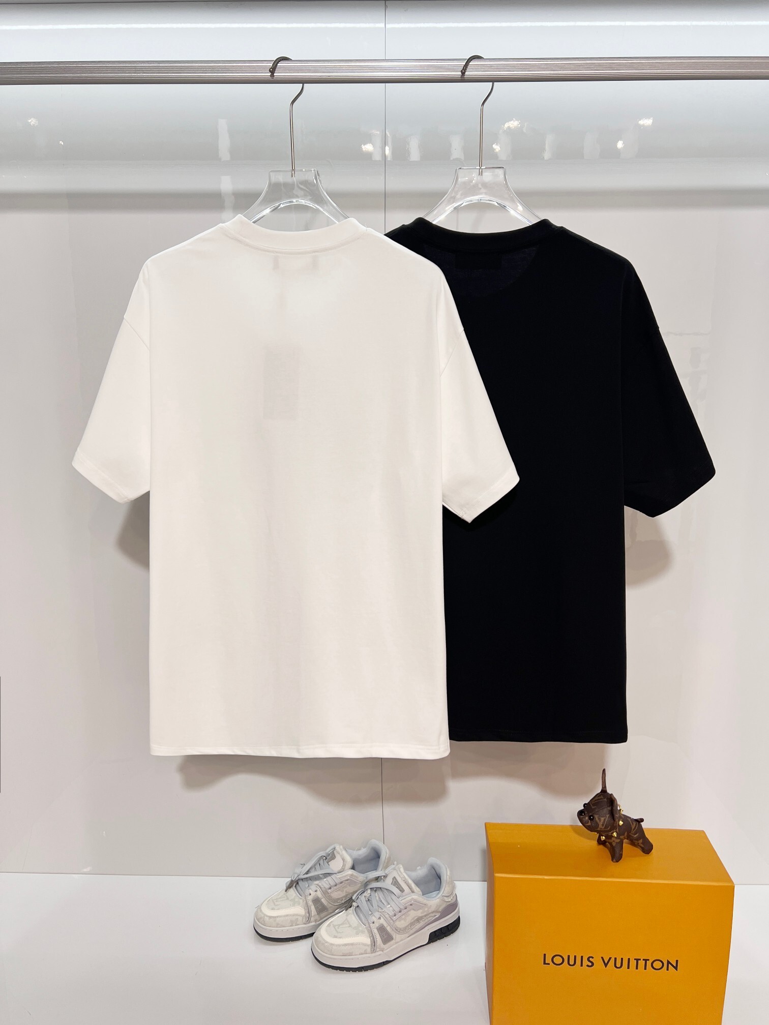 Fendi Explosive Letter T-Shirt YL Black/White