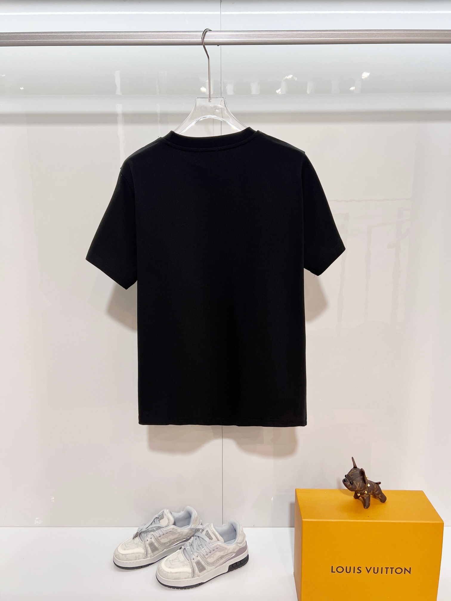 Fendi Pocket Letter T-Shirt YL Black/White