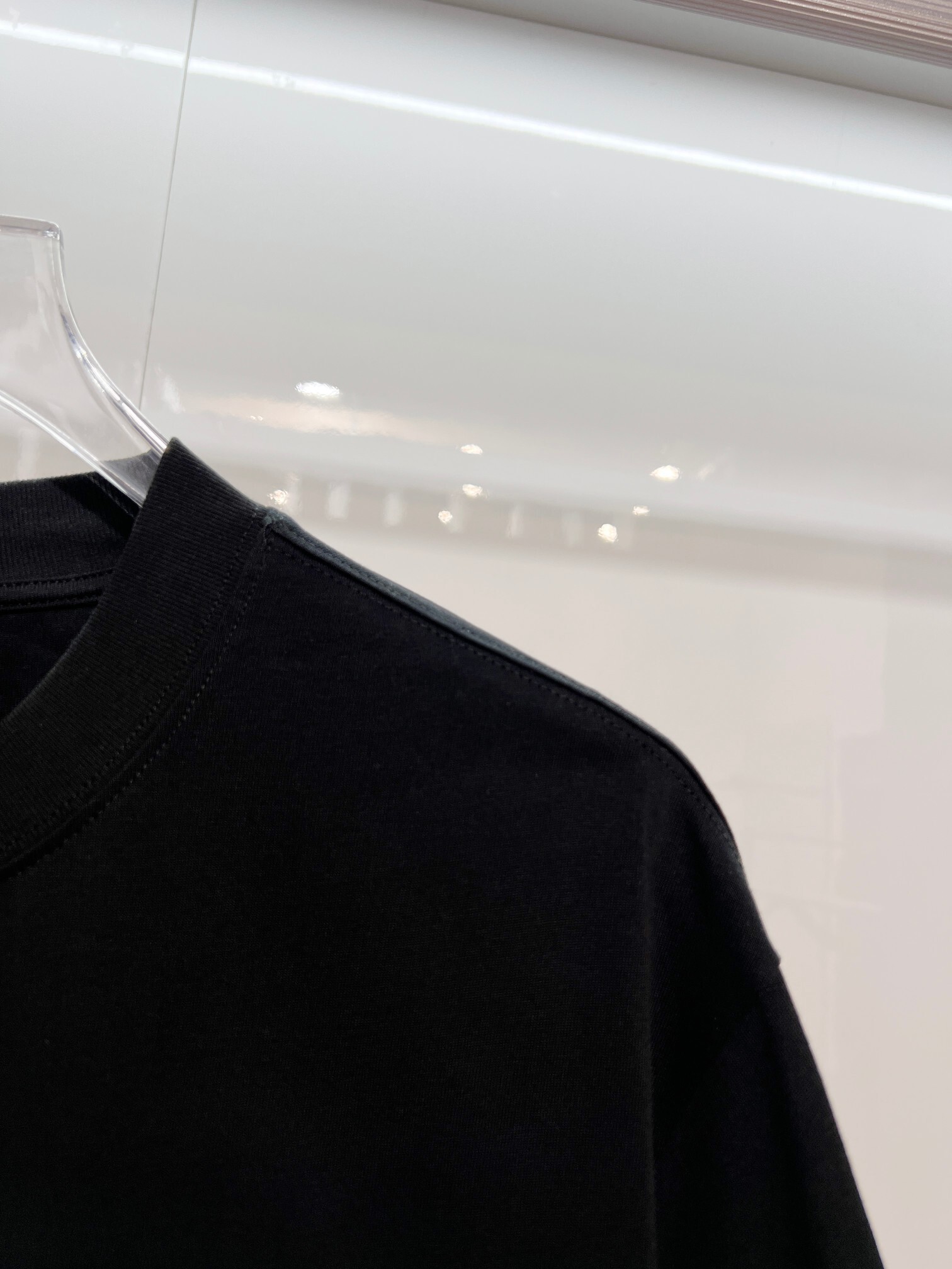 Fendi Pocket Letter T-Shirt YL Black/White