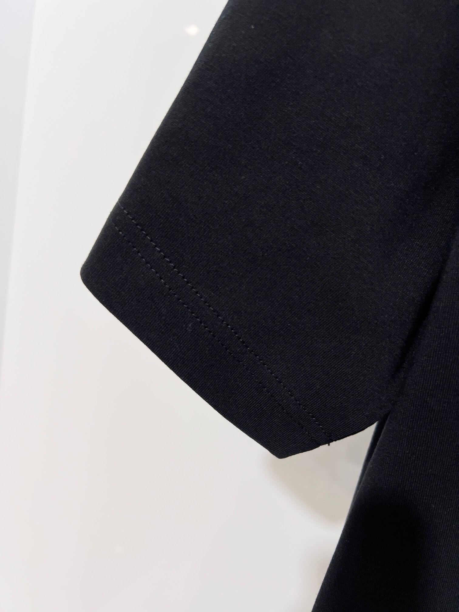 Fendi Pocket Letter T-Shirt YL Black/White